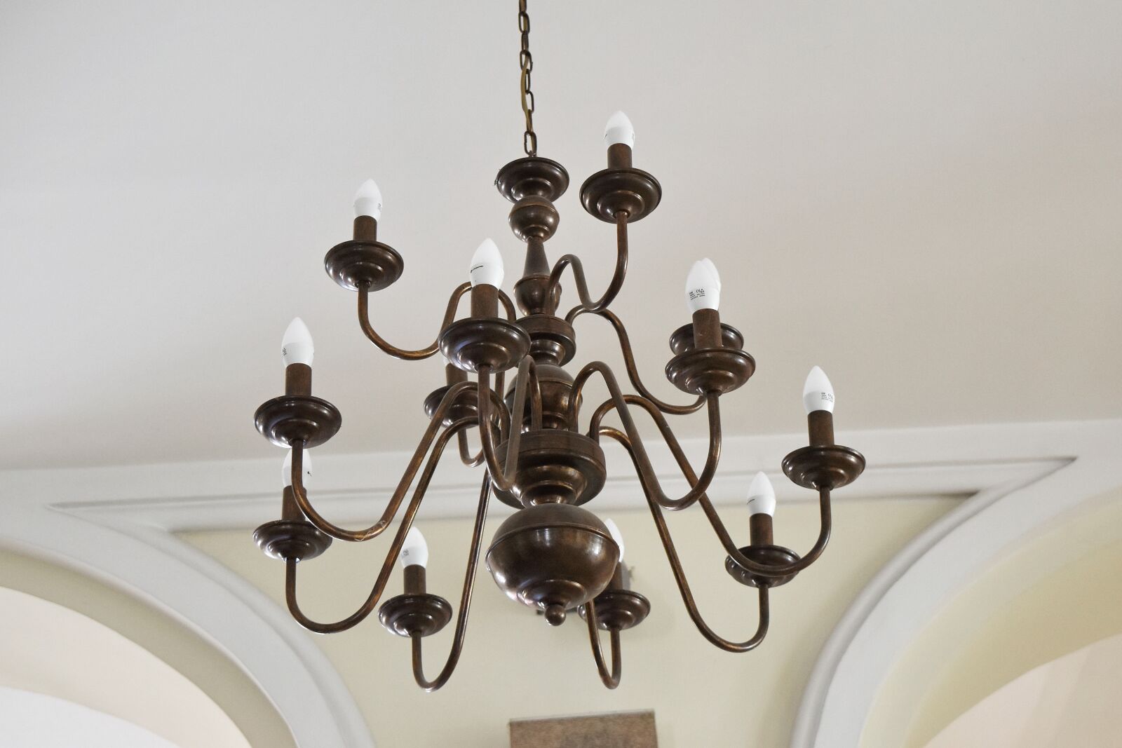 Nikon D5500 sample photo. Ceiling, luxury, chandelier, indoors photography