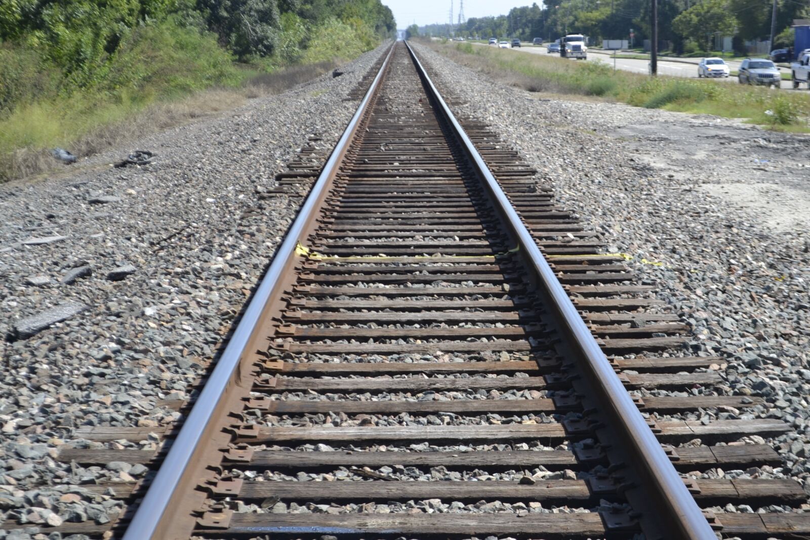 Nikon D3100 sample photo. Houston texas rail road photography