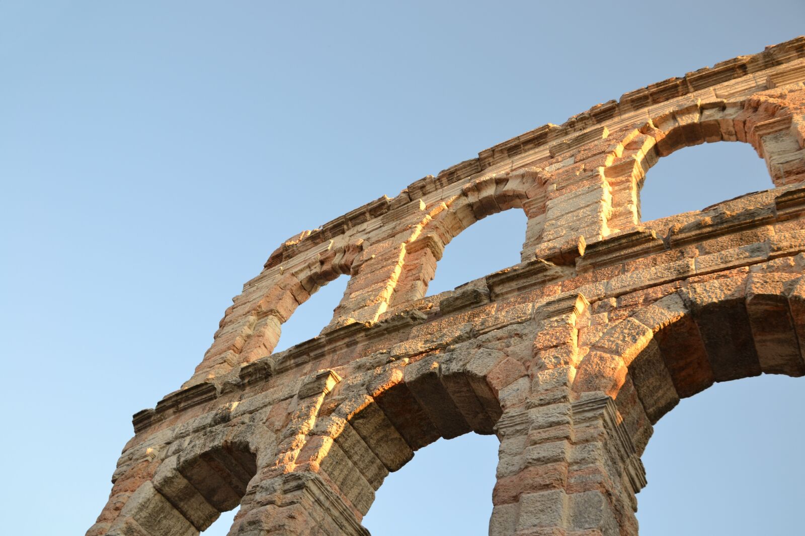 Nikon D3100 sample photo. Verona, arena, stone photography