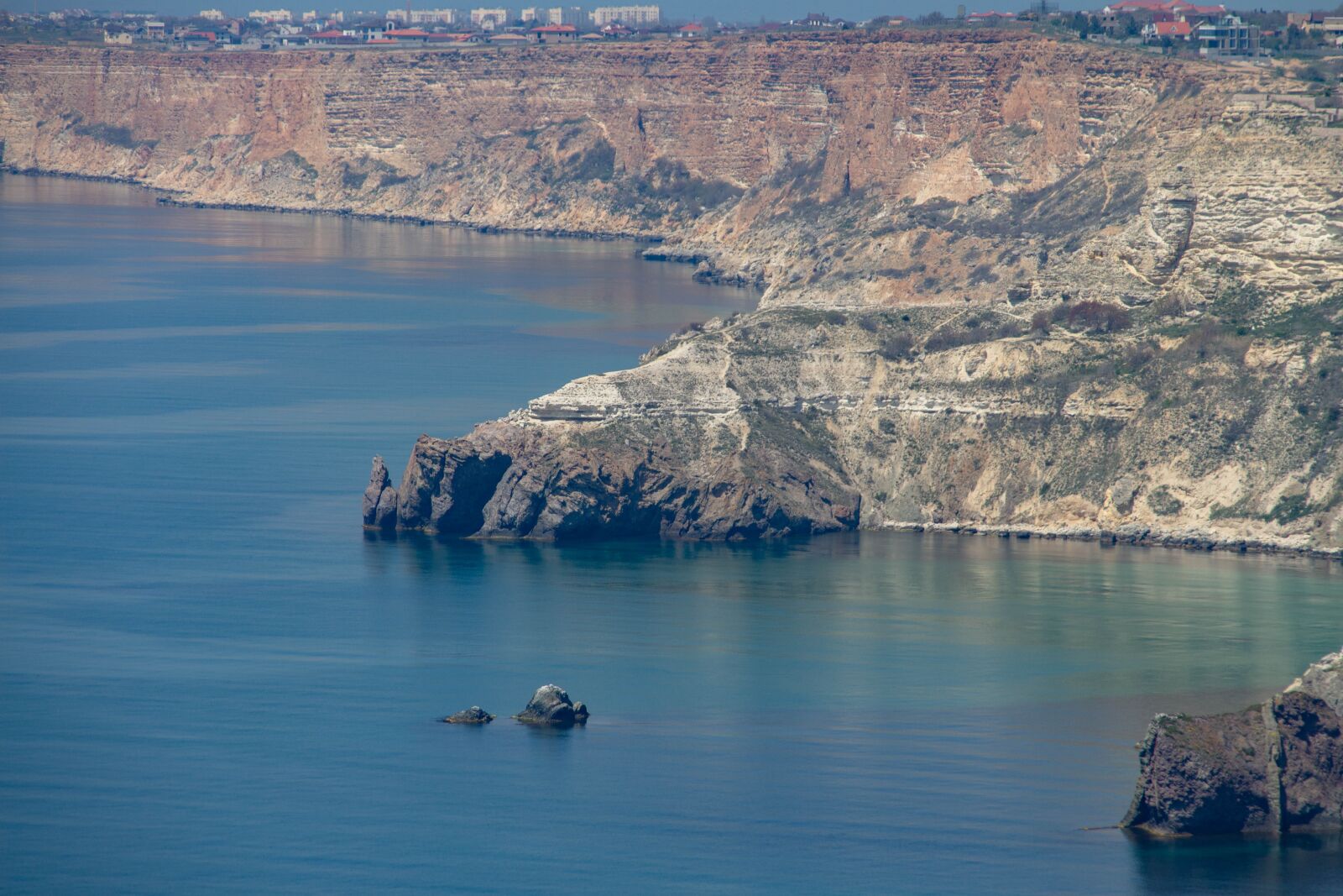 Canon EOS 650D (EOS Rebel T4i / EOS Kiss X6i) + Canon TS-E 90mm F2.8 Tilt-Shift sample photo. Cape, sea, panorama photography