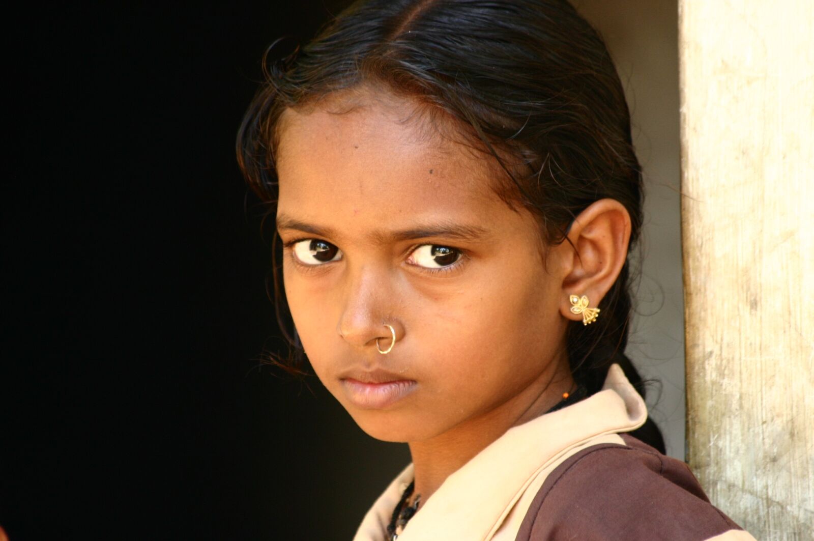 Canon EOS 300D (EOS Digital Rebel / EOS Kiss Digital) sample photo. Indian, girl, child photography