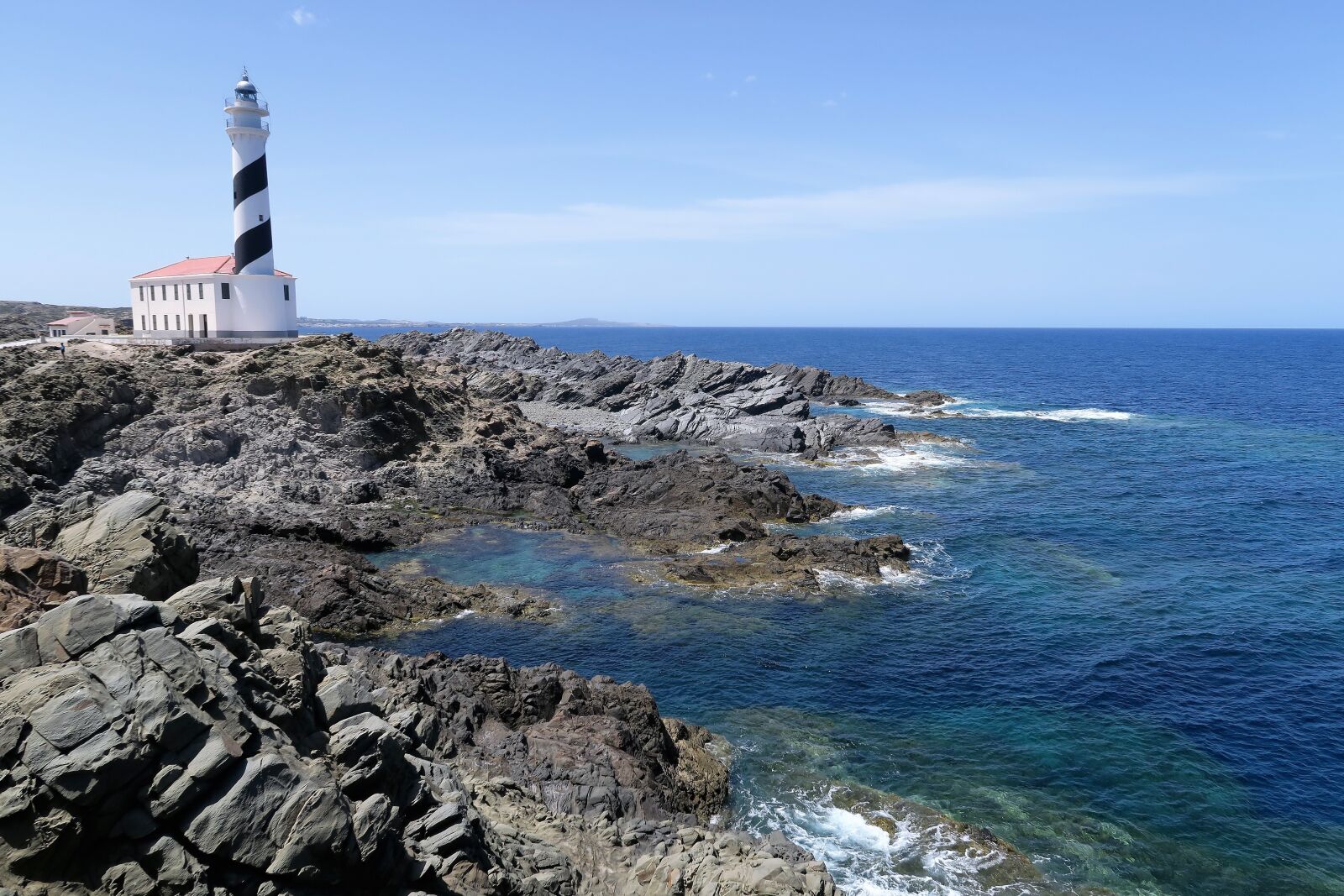 Canon PowerShot G7 X sample photo. Side, lighthouse, minorca photography