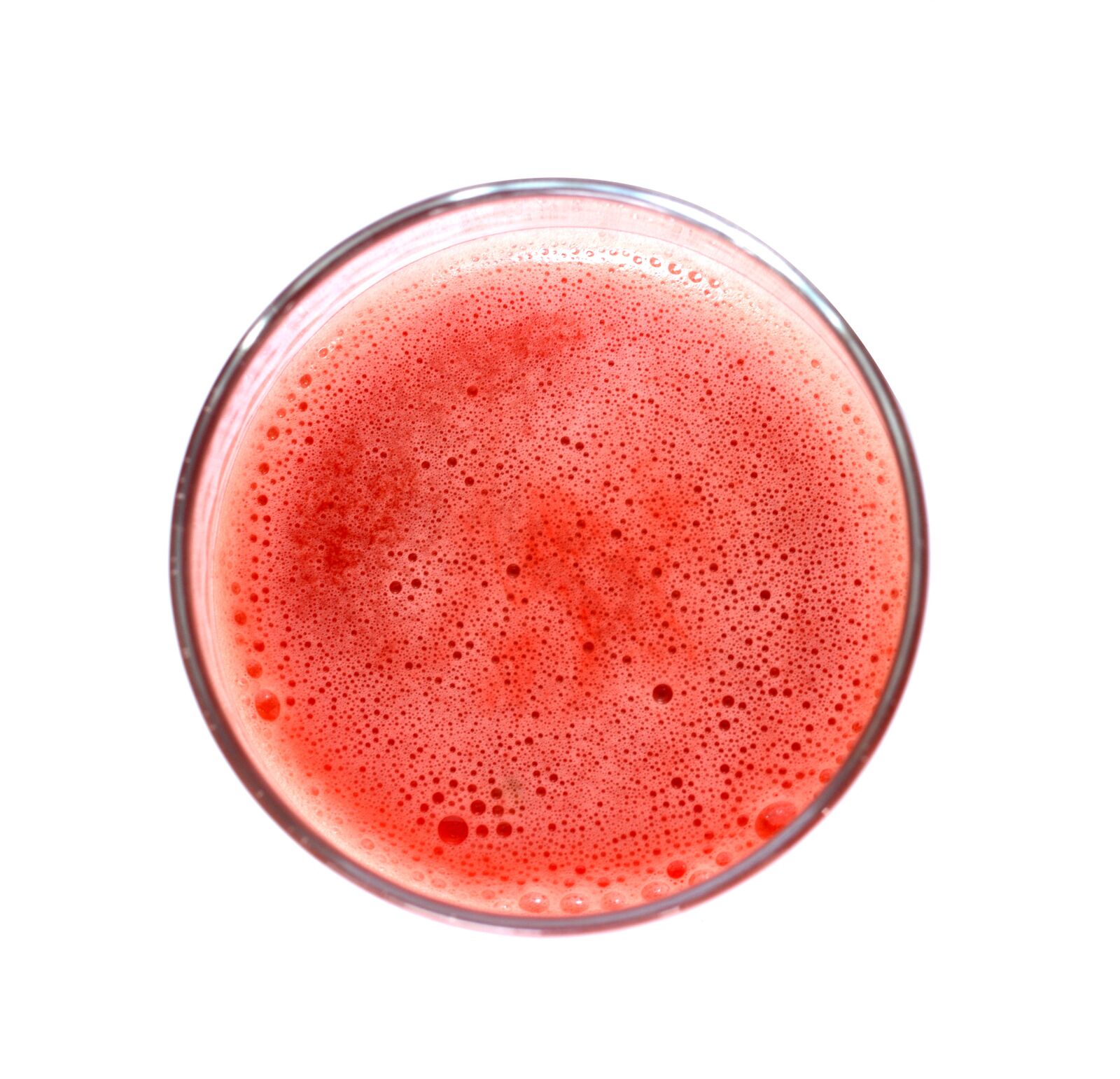 Nikon D5200 sample photo. Juice, top view, glass photography