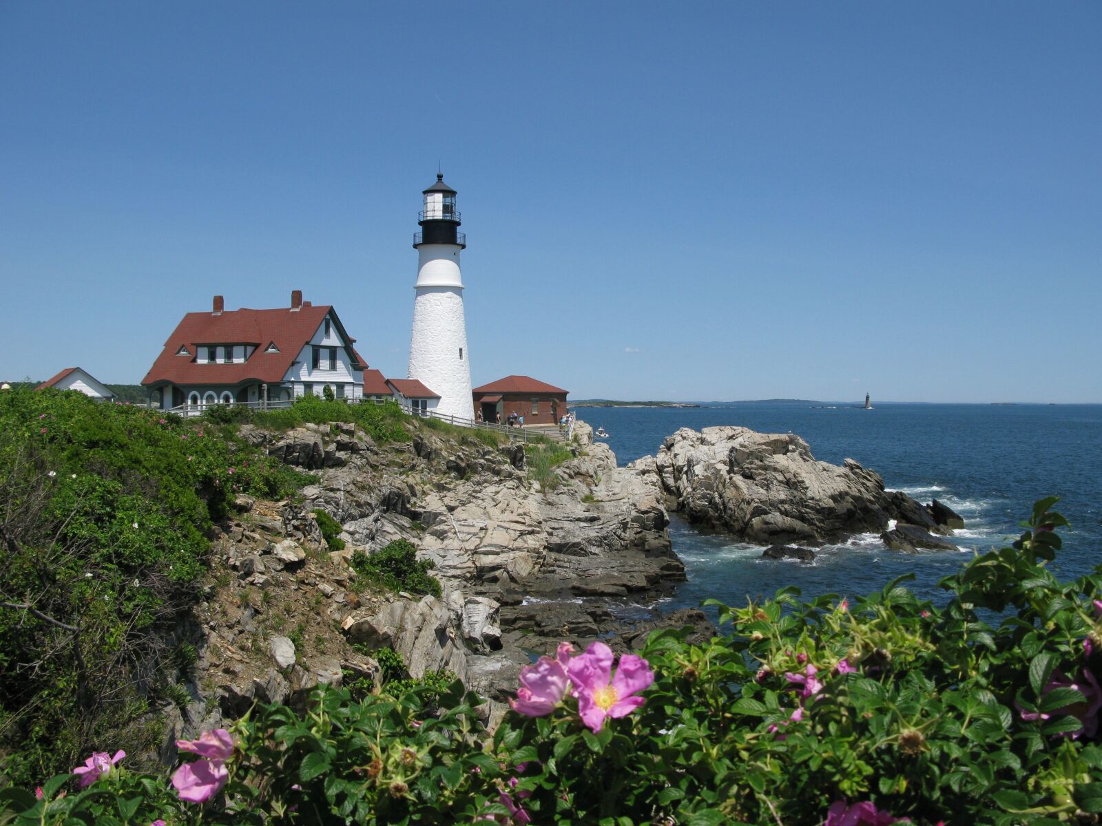 Canon POWERSHOT G9 sample photo. Portland head light, cape photography