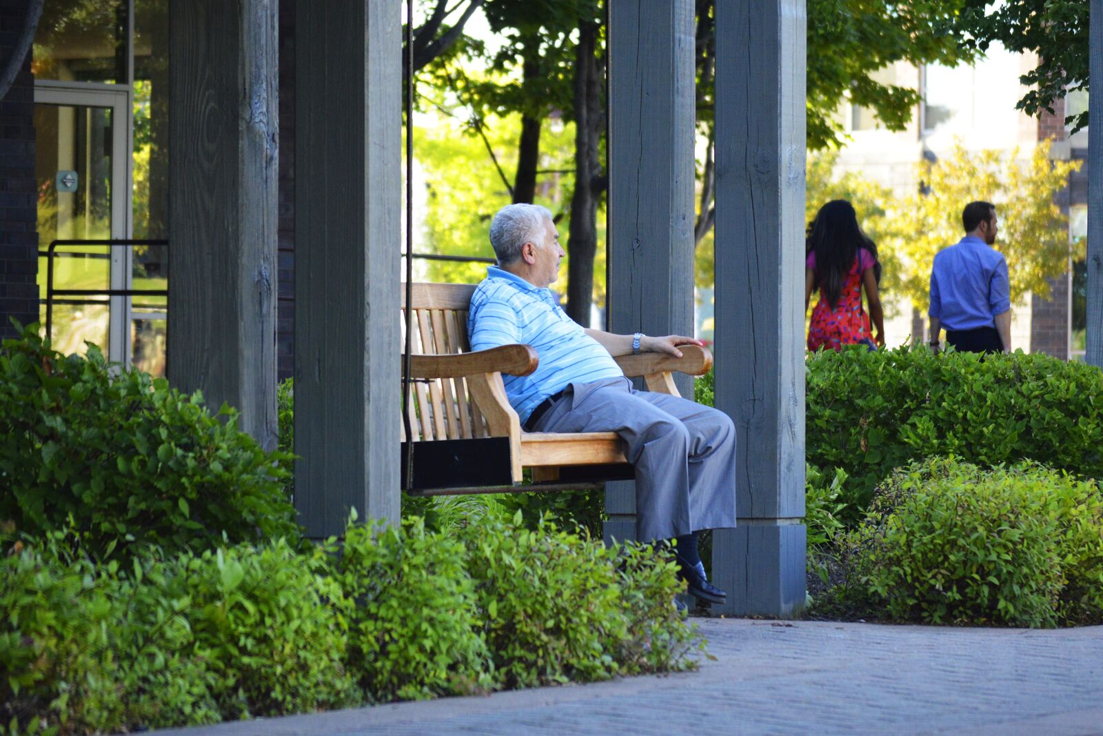 Nikon D3200 sample photo. Man, middle-aged, elderly photography