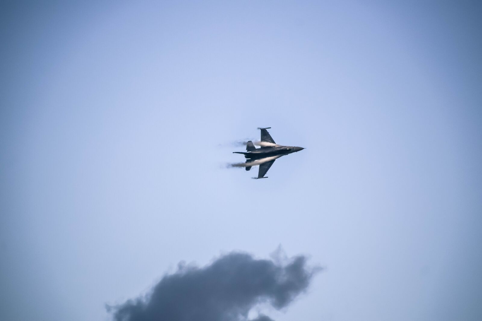 Nikon D5300 sample photo. F16, jet, military photography