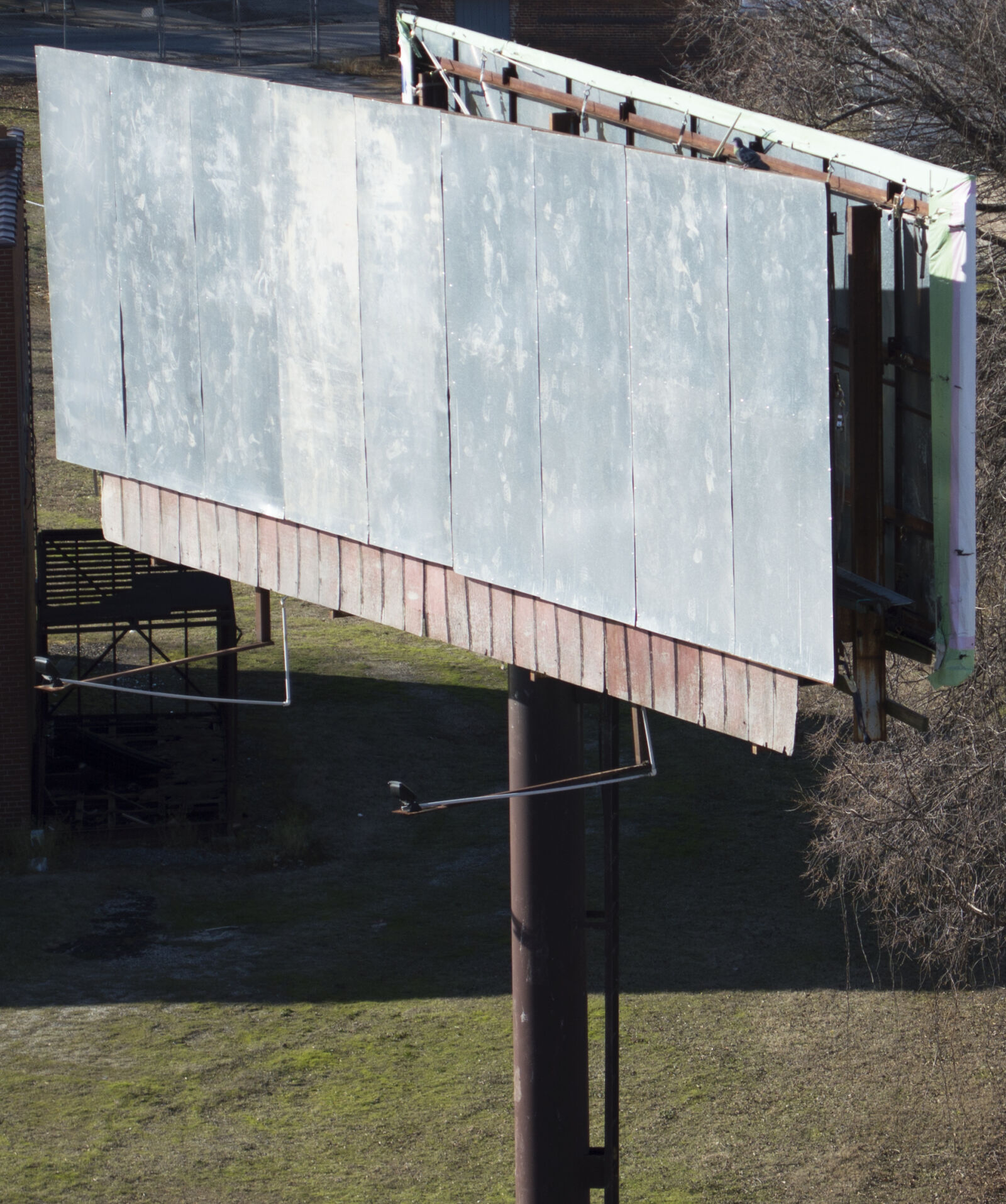 Nikon D3200 sample photo. Billboard, blank, old photography