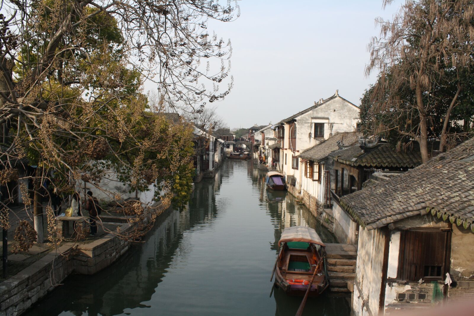 Canon EOS 1000D (EOS Digital Rebel XS / EOS Kiss F) sample photo. Zhouzhuang, watertown, the ancient photography