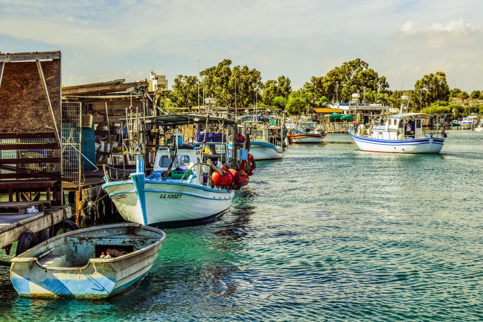 Nikon D3300 sample photo. Fishing boats, fishing shelter photography