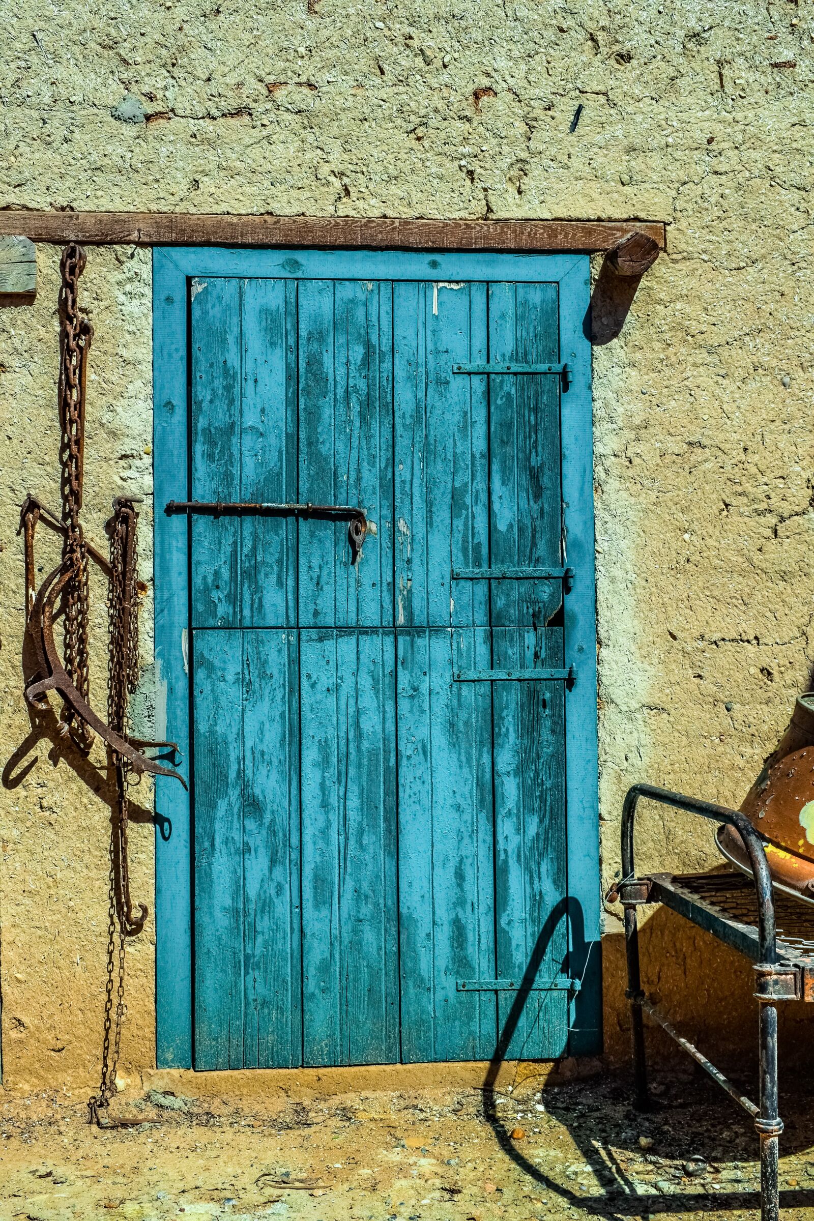 Nikon D3300 sample photo. Door, storehouse, wooden photography