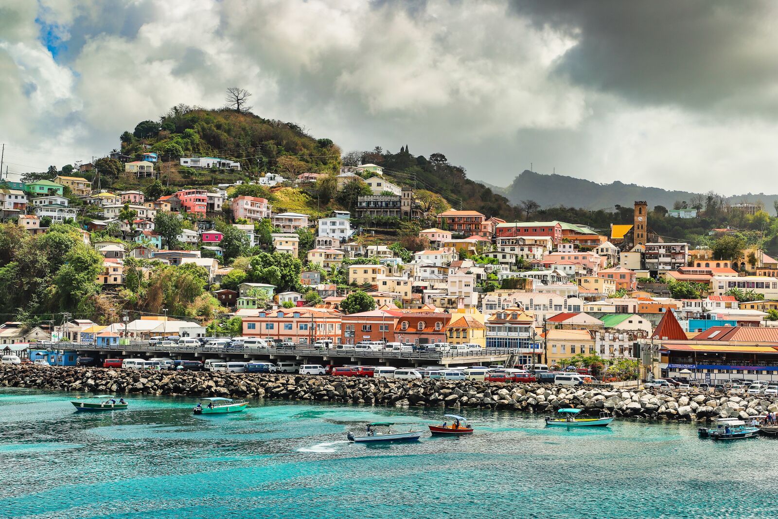 Canon EF 24-105mm F4L IS II USM sample photo. Grenada, st, georges photography