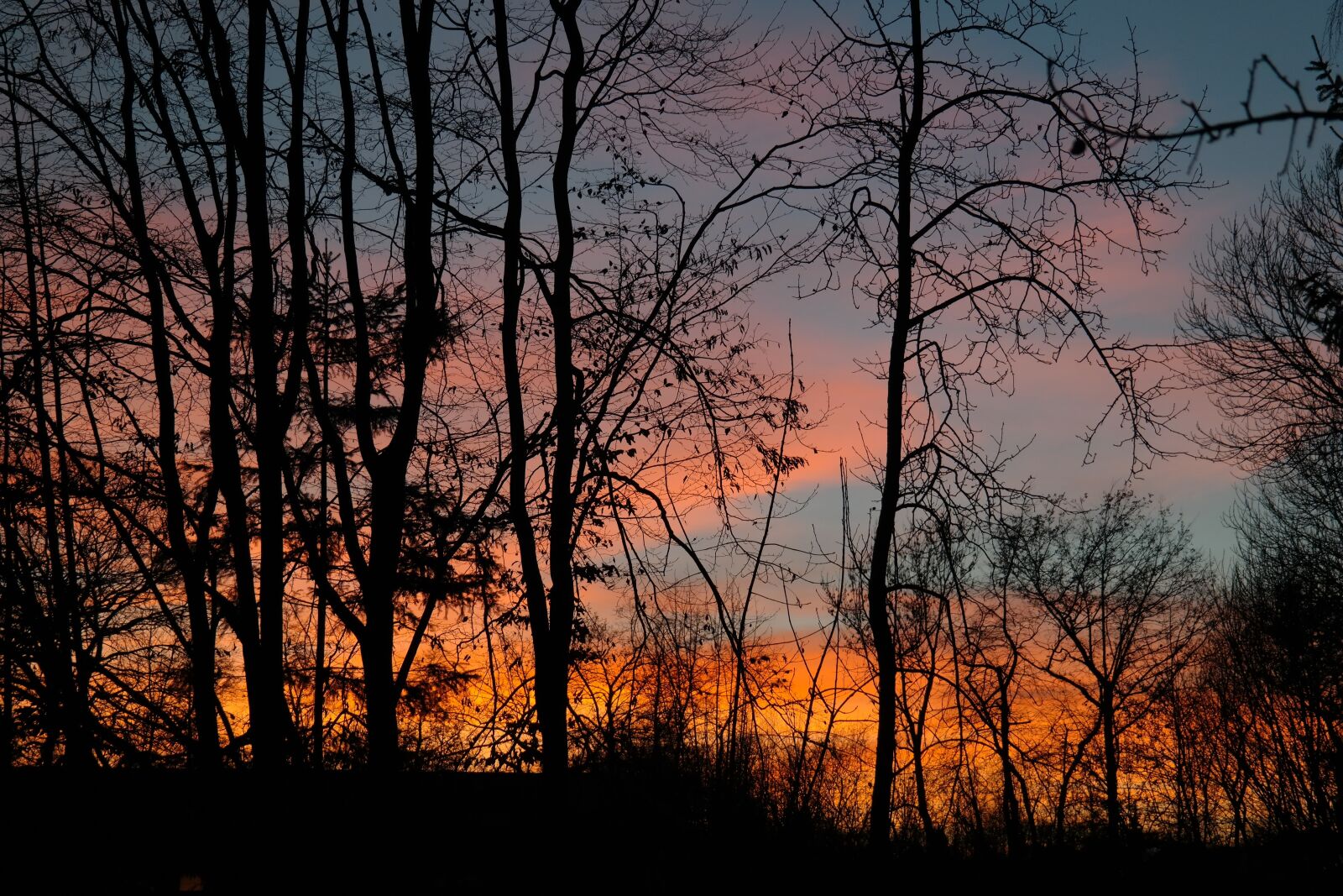 Samsung NX300 sample photo. Sunset, fiery, afterglow photography