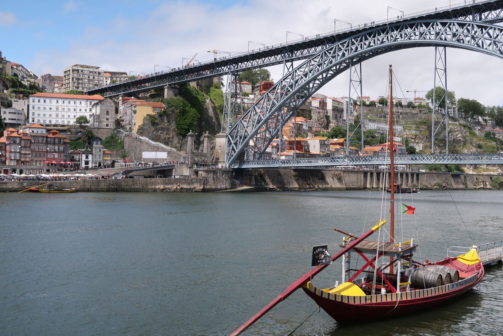 Canon PowerShot G7 X Mark II sample photo. Porto, bridge, river photography