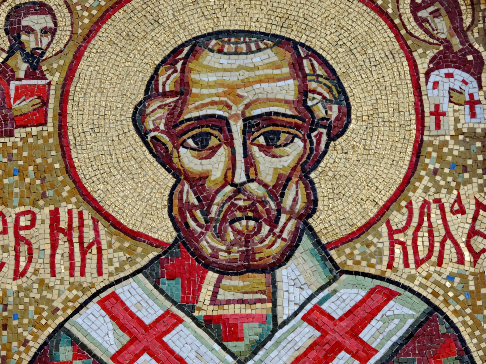 Nikon Coolpix P520 sample photo. Byzantine, mosaic, orthodox, religious photography