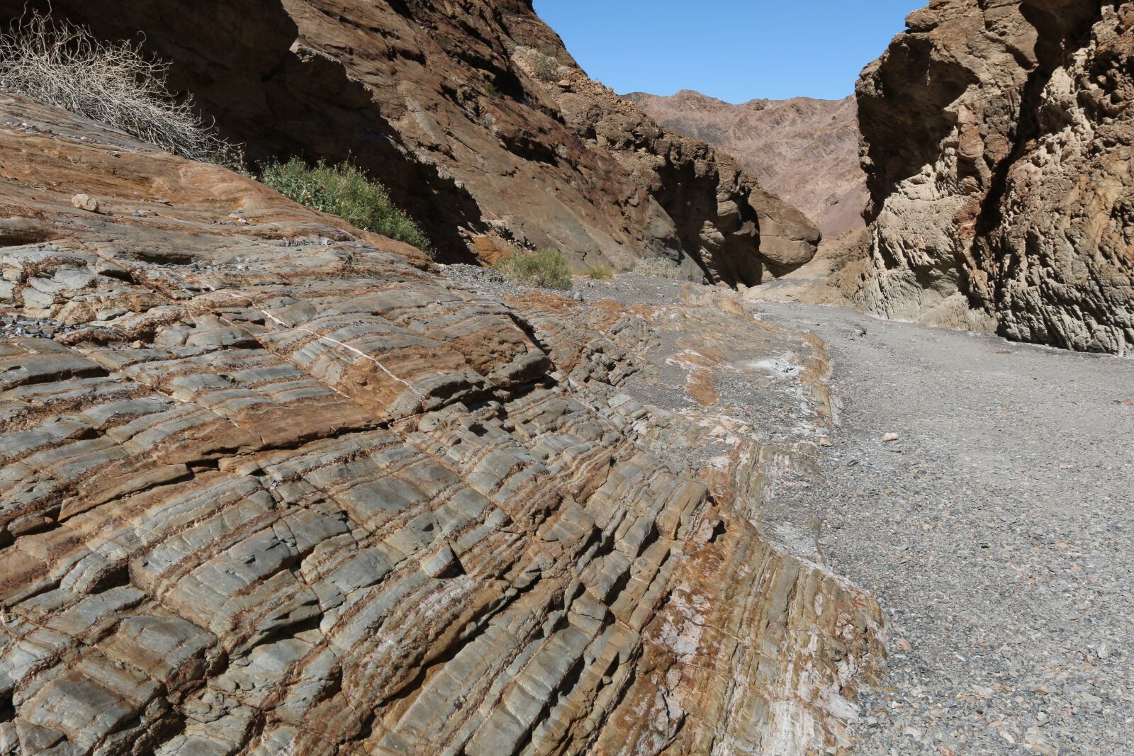 Canon EOS 70D + Canon EF 17-40mm F4L USM sample photo. Death valley, sliding rock photography