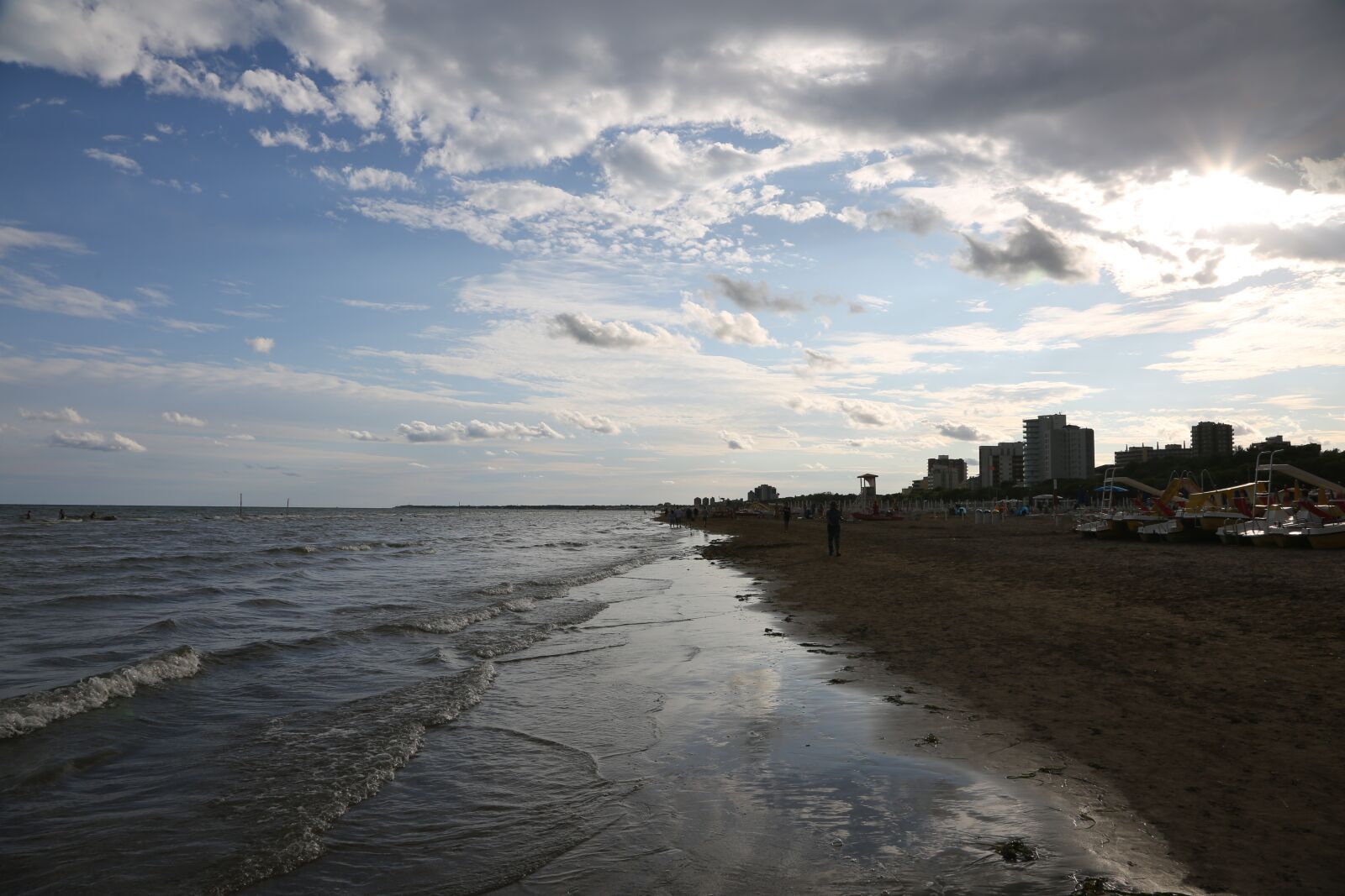 Canon EF 24-105mm F4L IS USM sample photo. Lignano, sun, sea photography