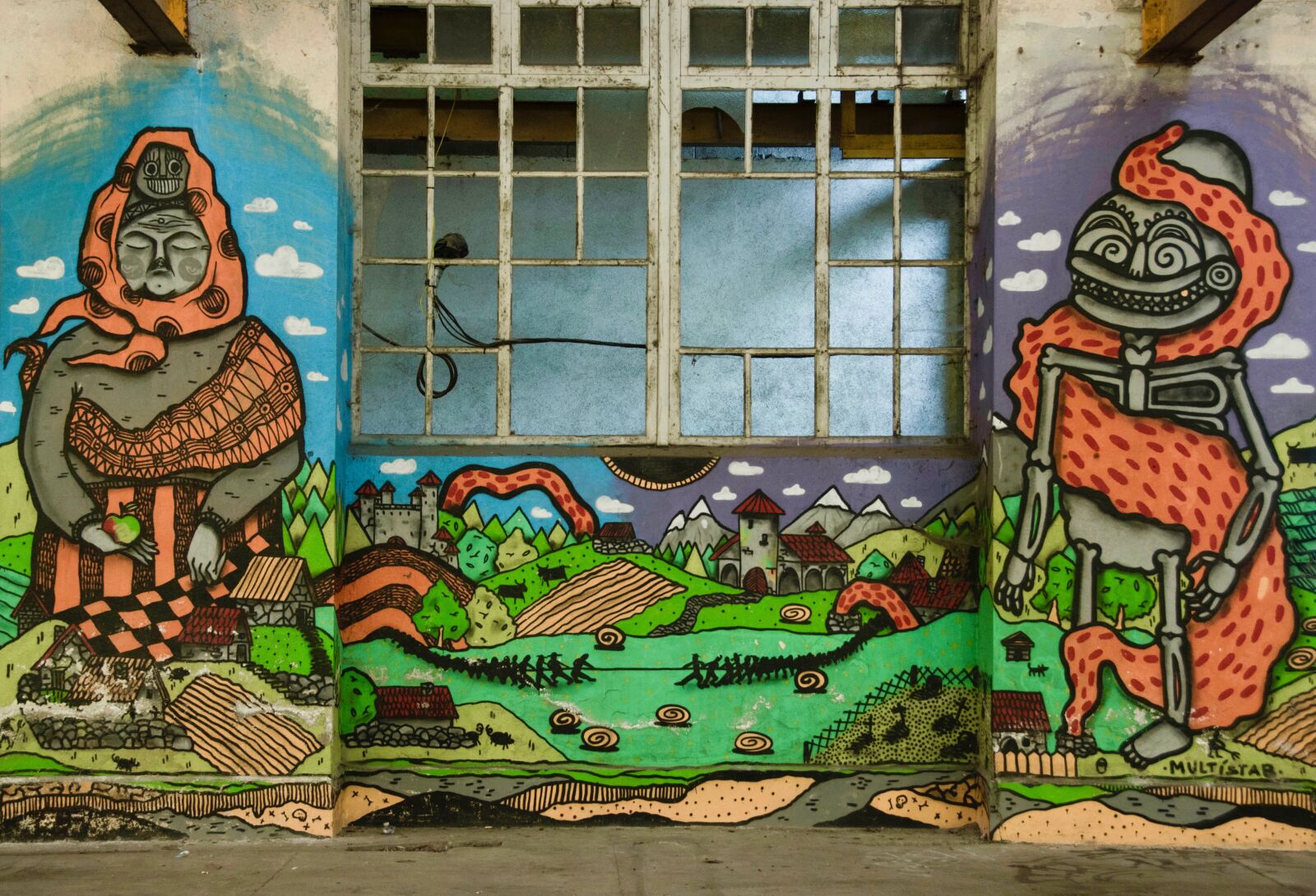 Nikon D5600 sample photo. Graffiti, drawing, painting photography