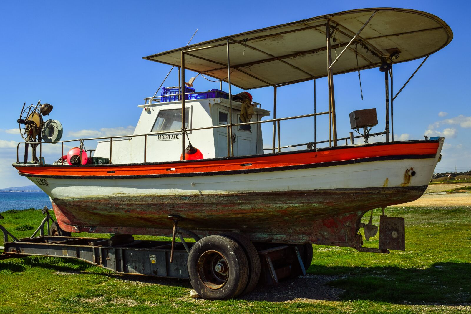 Nikon D3300 sample photo. Boat, vessel, trailer photography