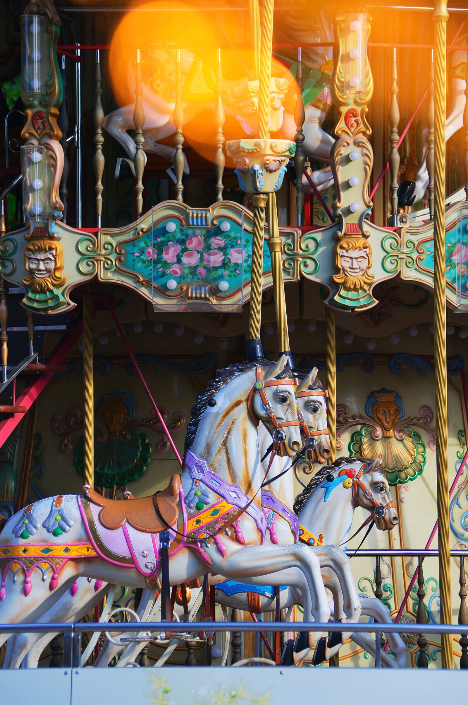 Nikon D3200 sample photo. Carousel, celebration, holiday photography