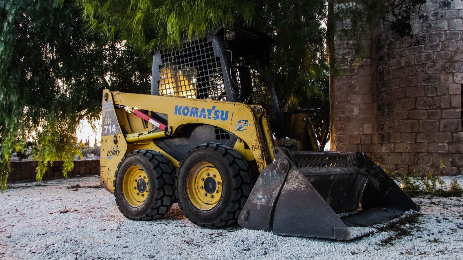Canon PowerShot SX400 IS sample photo. Bulldozer, vehicle, machine photography