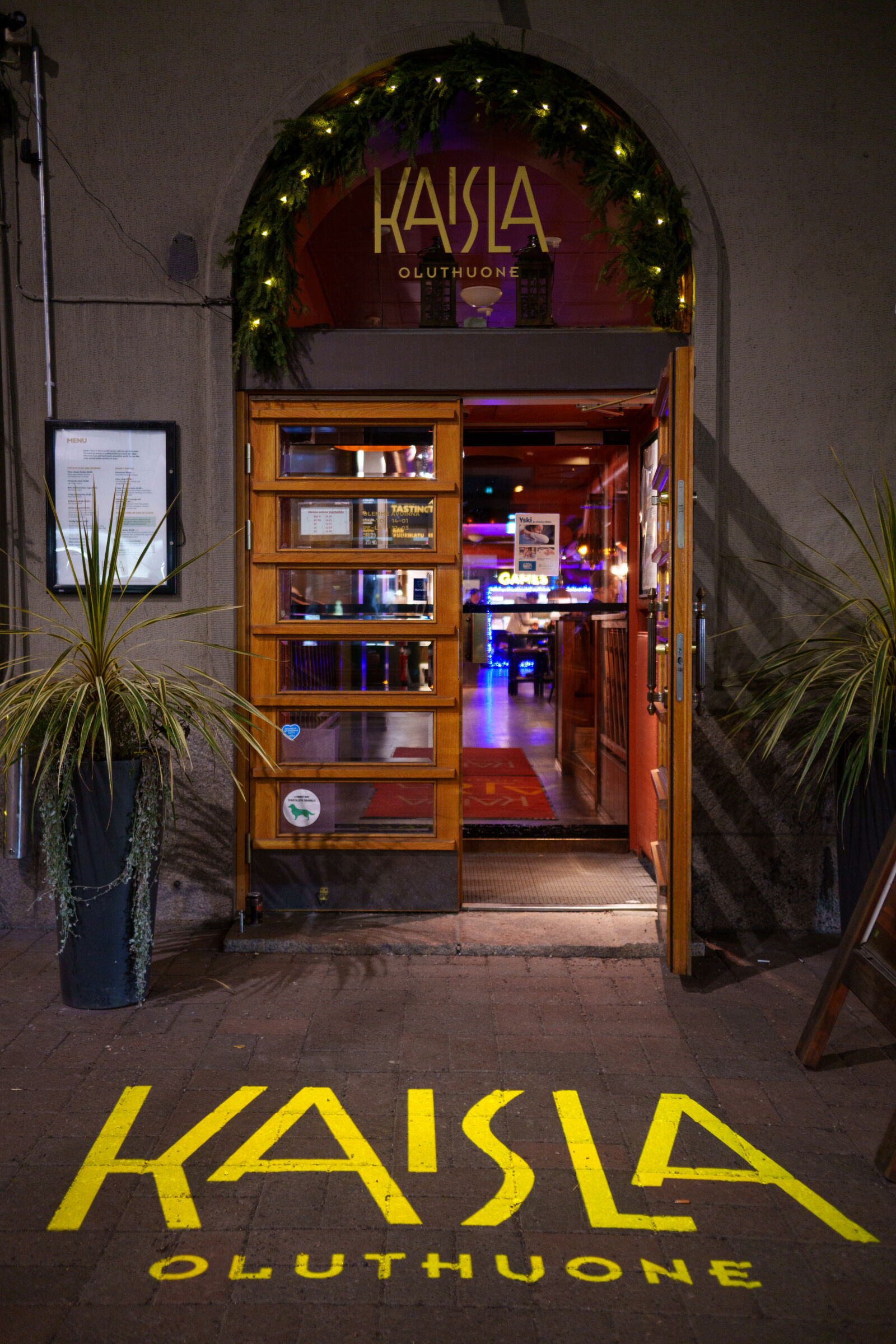 Sony a7R V sample photo. Beerhouse entrance photography