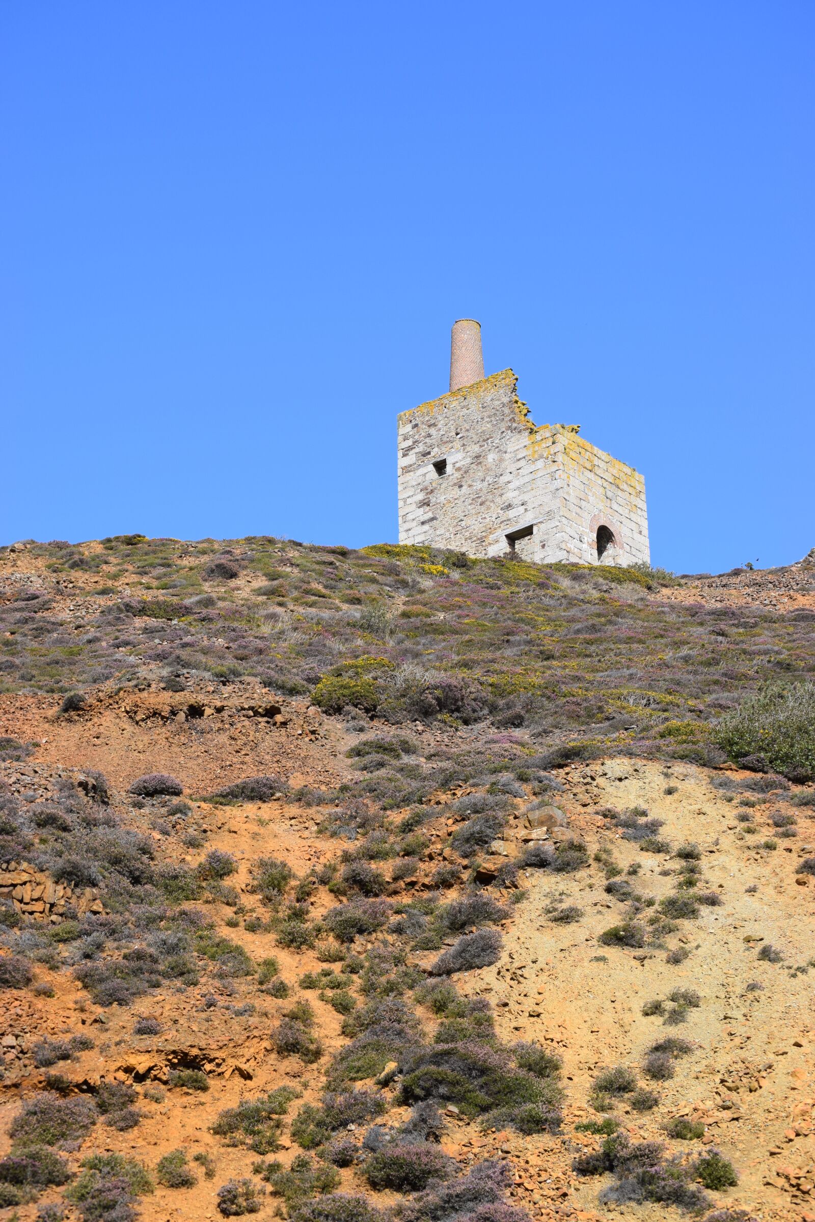 Nikon D5300 sample photo. Tin mine, cornwall, mine photography