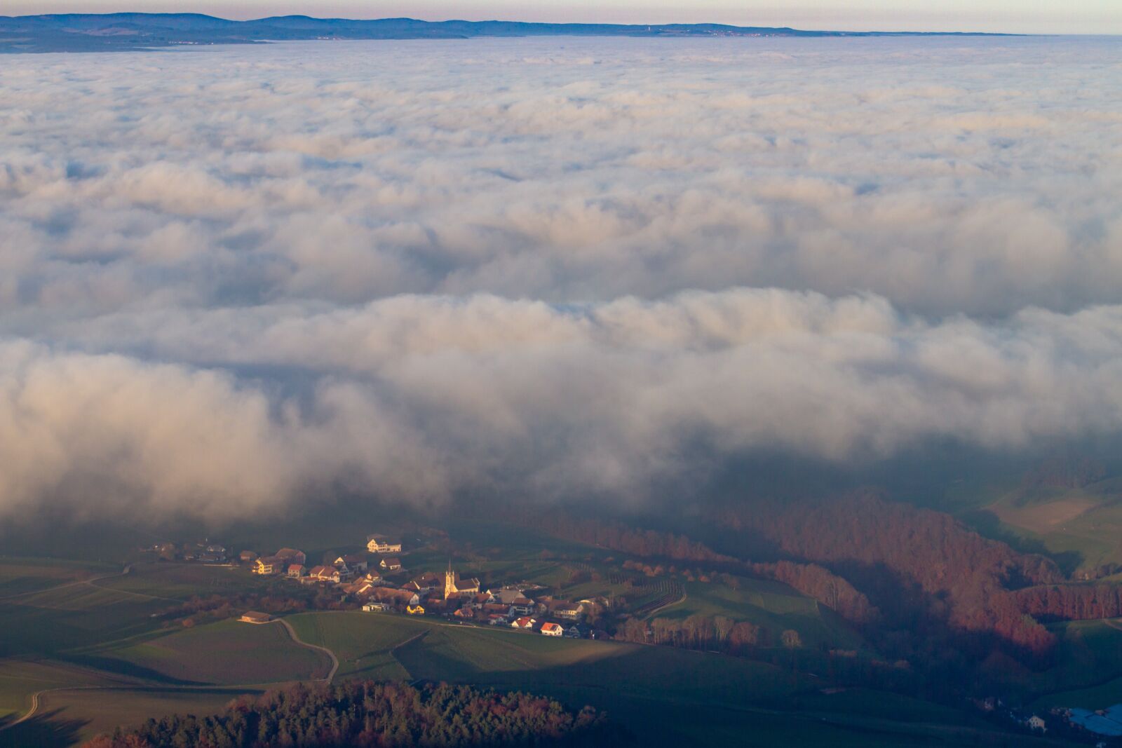 Canon EOS 7D sample photo. Fog, sea of fog photography