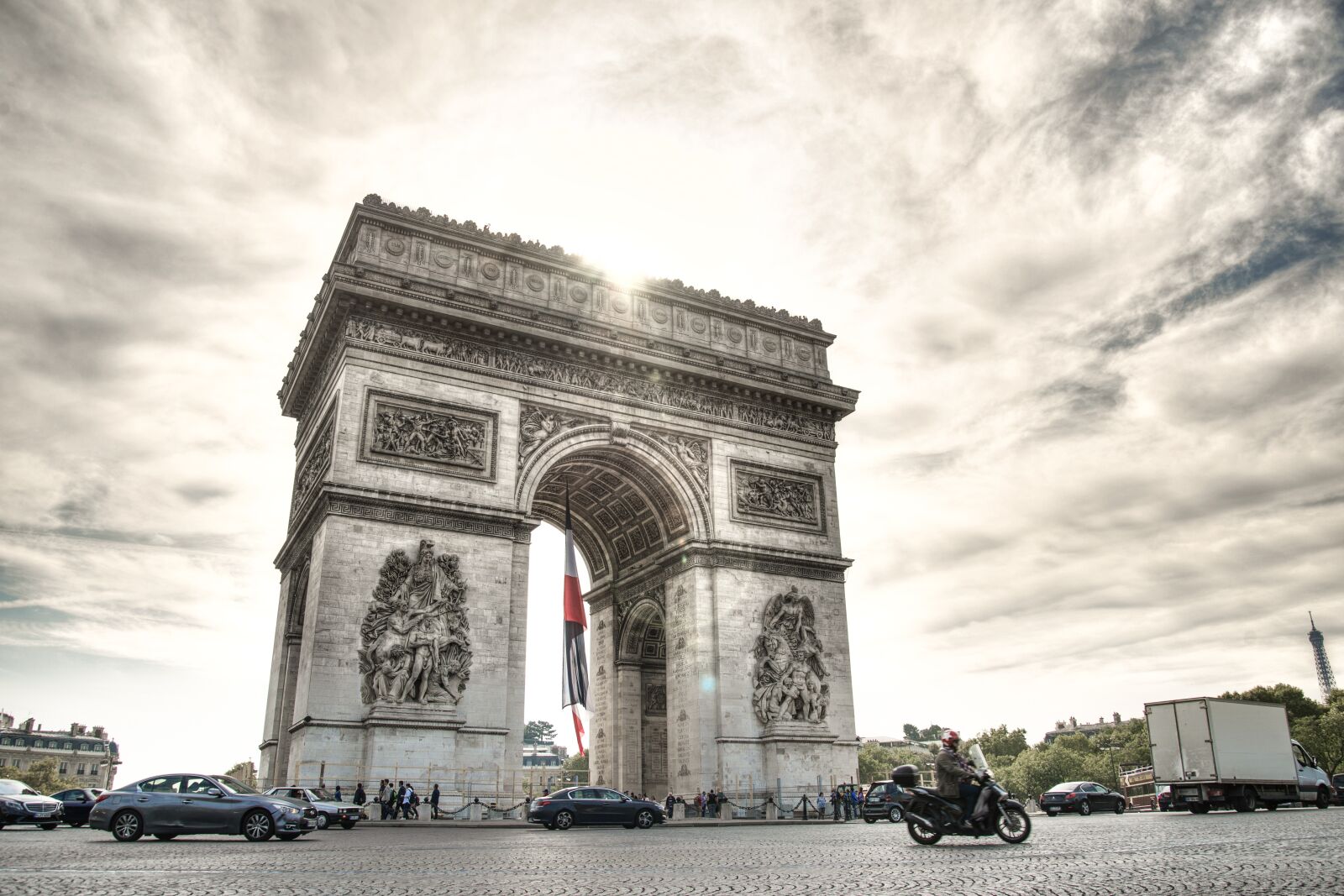 Nikon D600 sample photo. Arc, triomph, paris photography