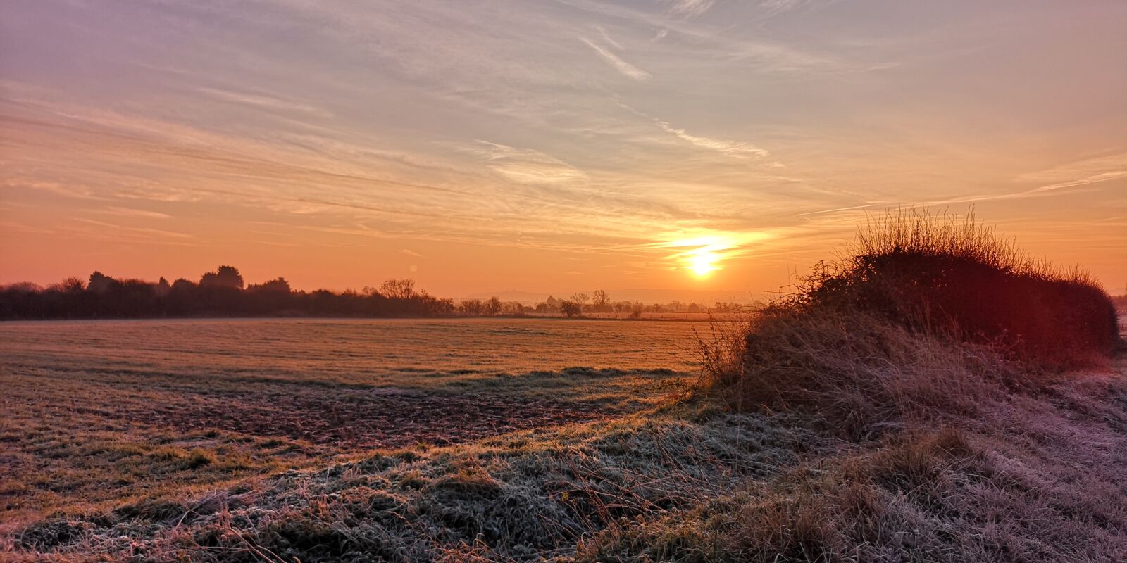 HUAWEI CLT-L09 sample photo. Sunrise, country, fields photography