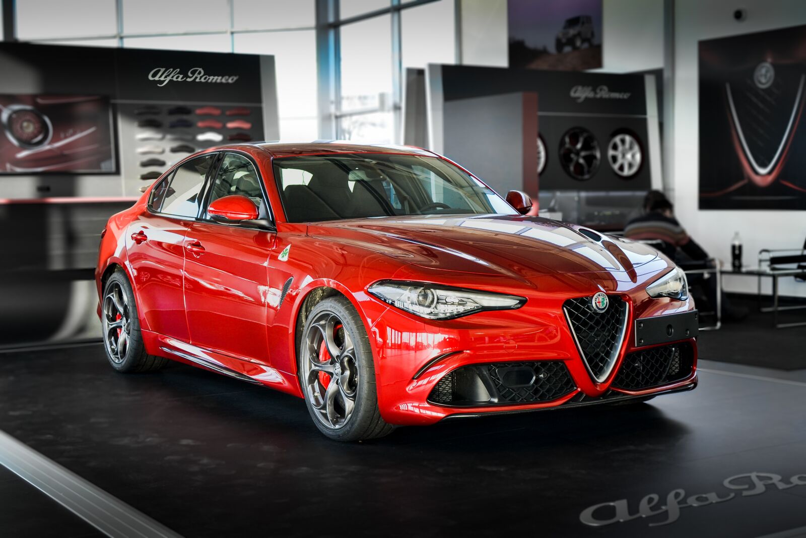 Nikon D3100 sample photo. Alfa romeo, red, car photography