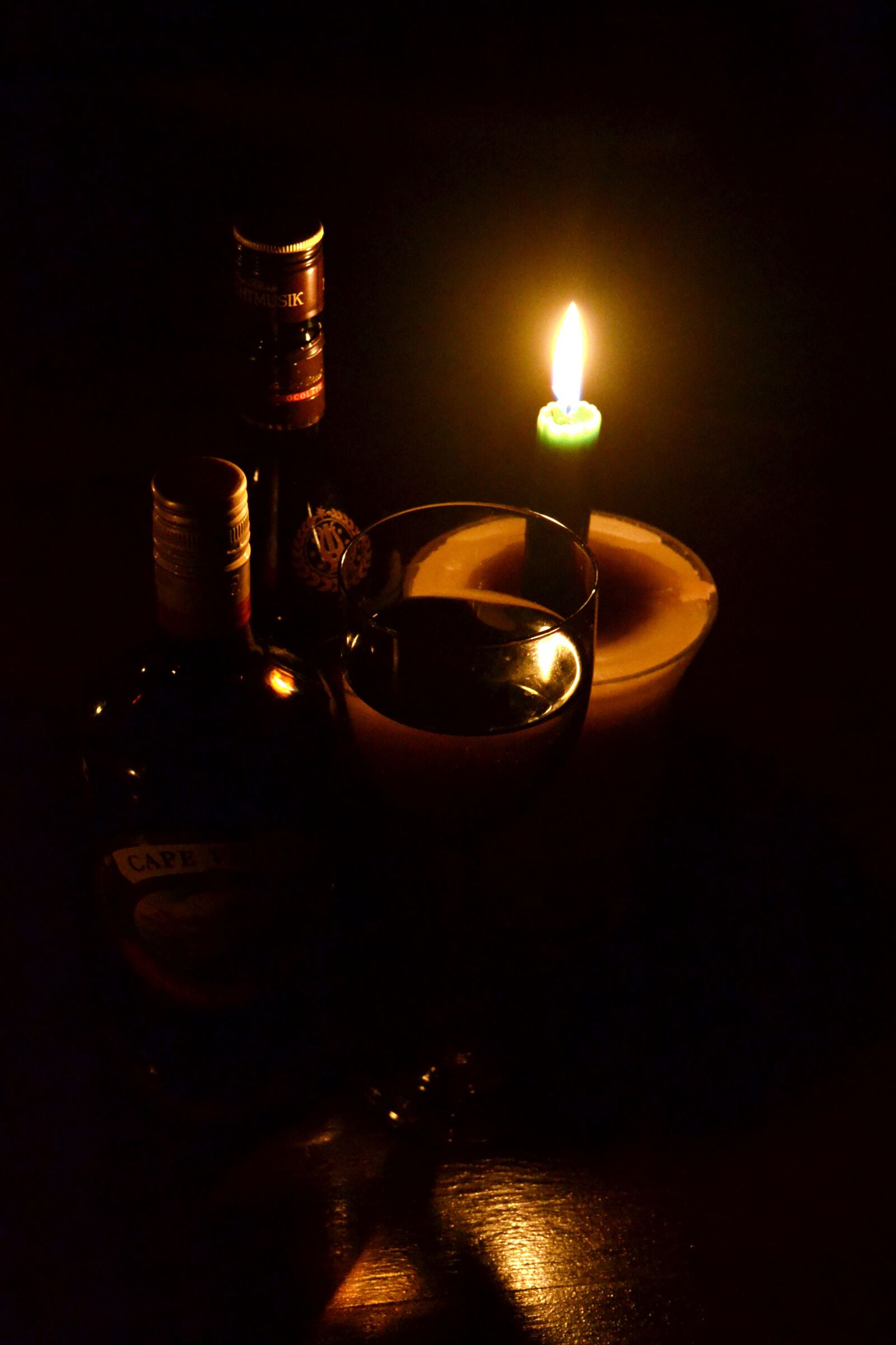 Nikon D3100 sample photo. Candle light, no electricity photography