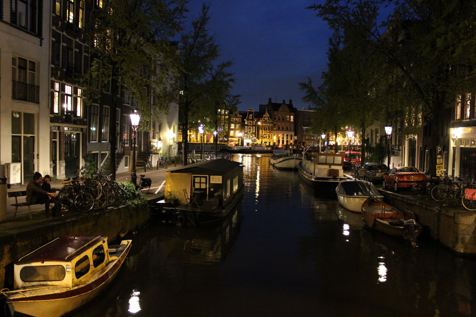 Canon EOS 600D (Rebel EOS T3i / EOS Kiss X5) sample photo. Night, canal, city photography