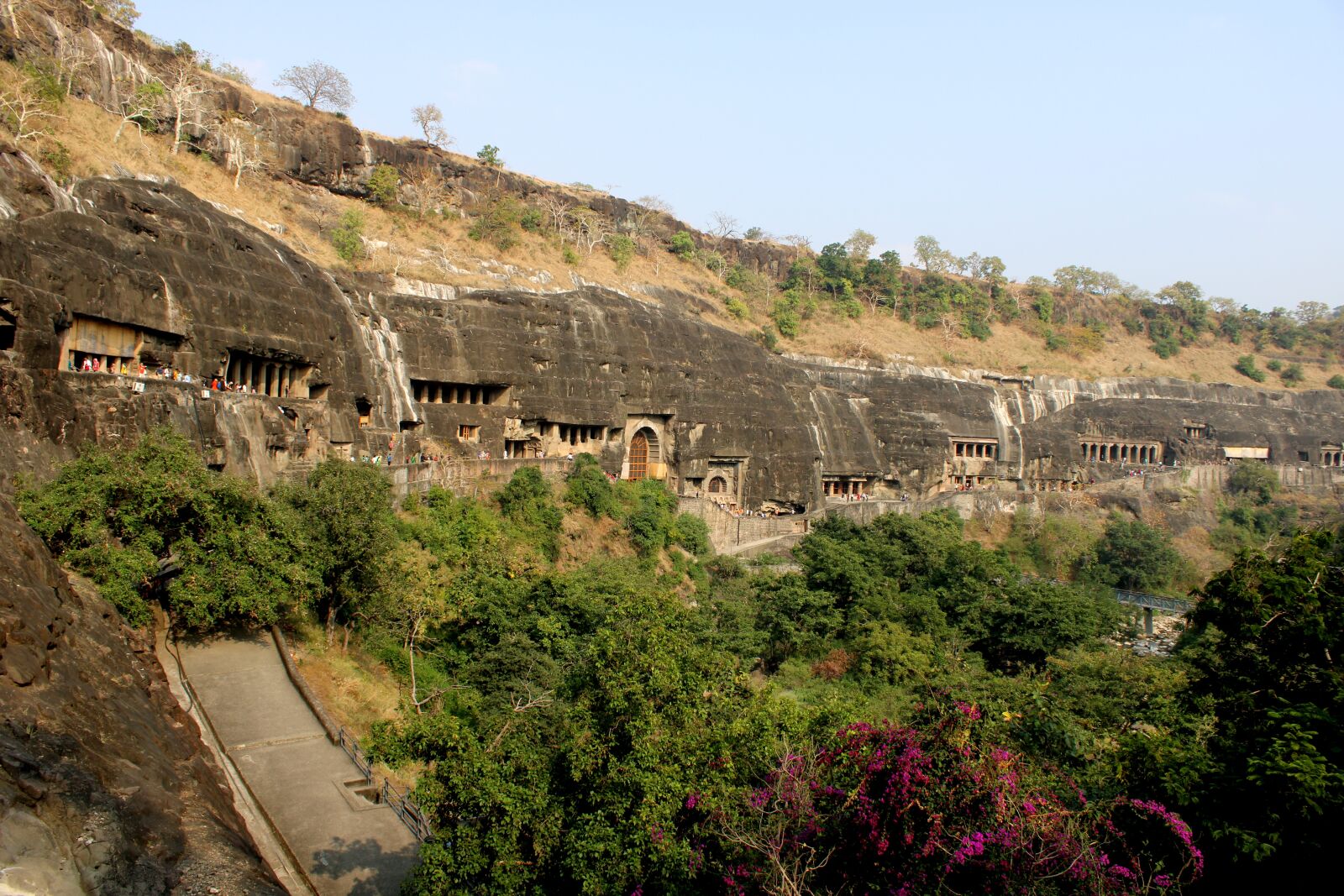 Canon EOS 2000D (EOS Rebel T7 / EOS Kiss X90 / EOS 1500D) sample photo. Ajanta caves, spirituality, structure photography