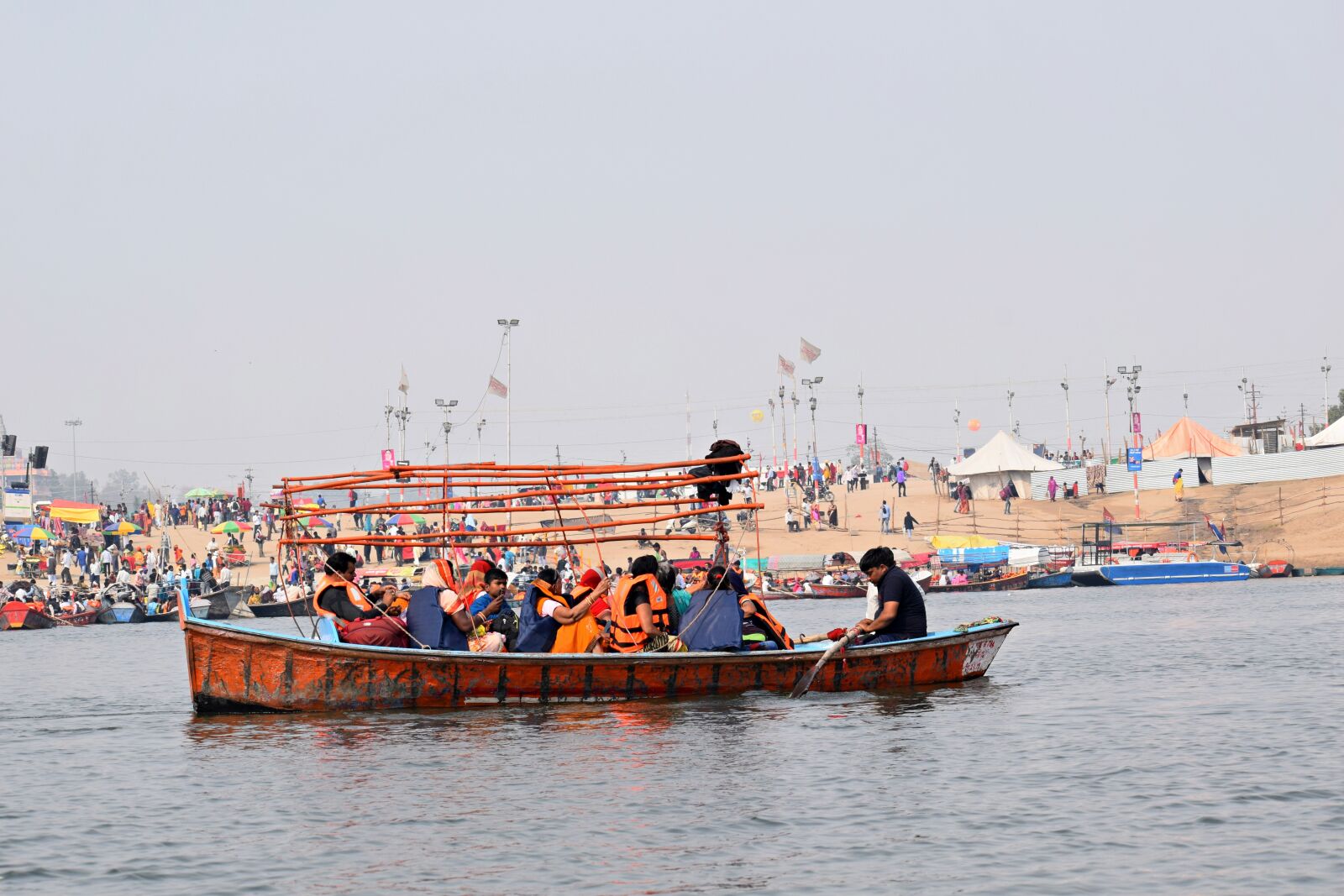 Nikon D3300 sample photo. Boat, river, ganges photography