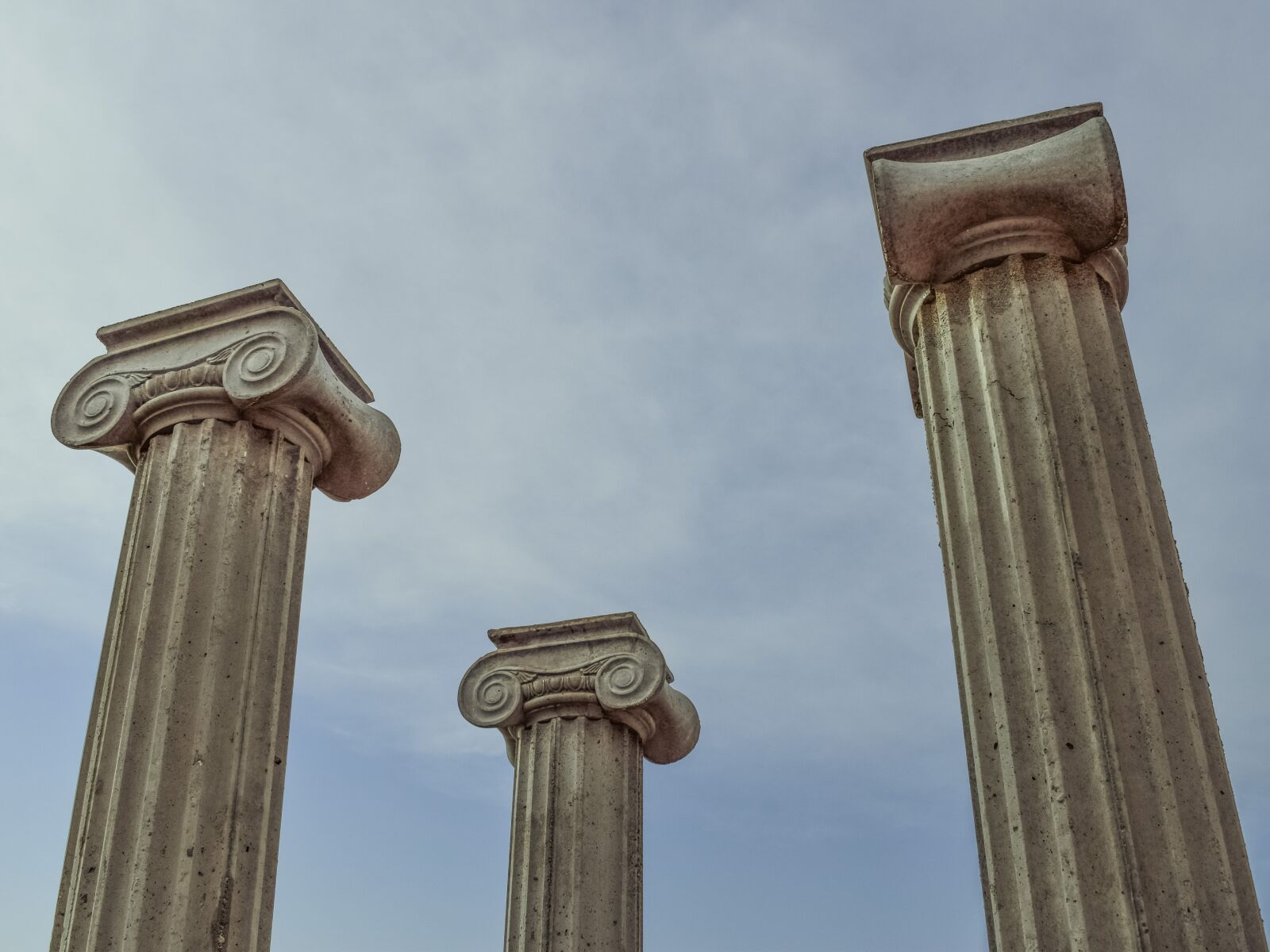 Nikon D3300 sample photo. Pillar capitals, greek, architecture photography