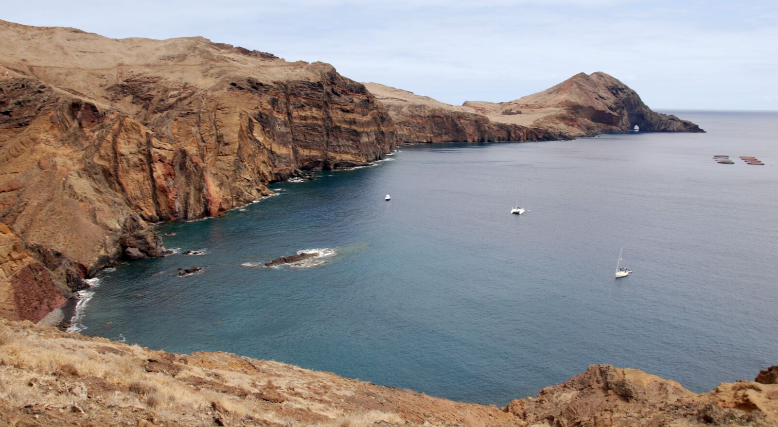 Nikon D80 sample photo. Cove, rocks, ocean photography