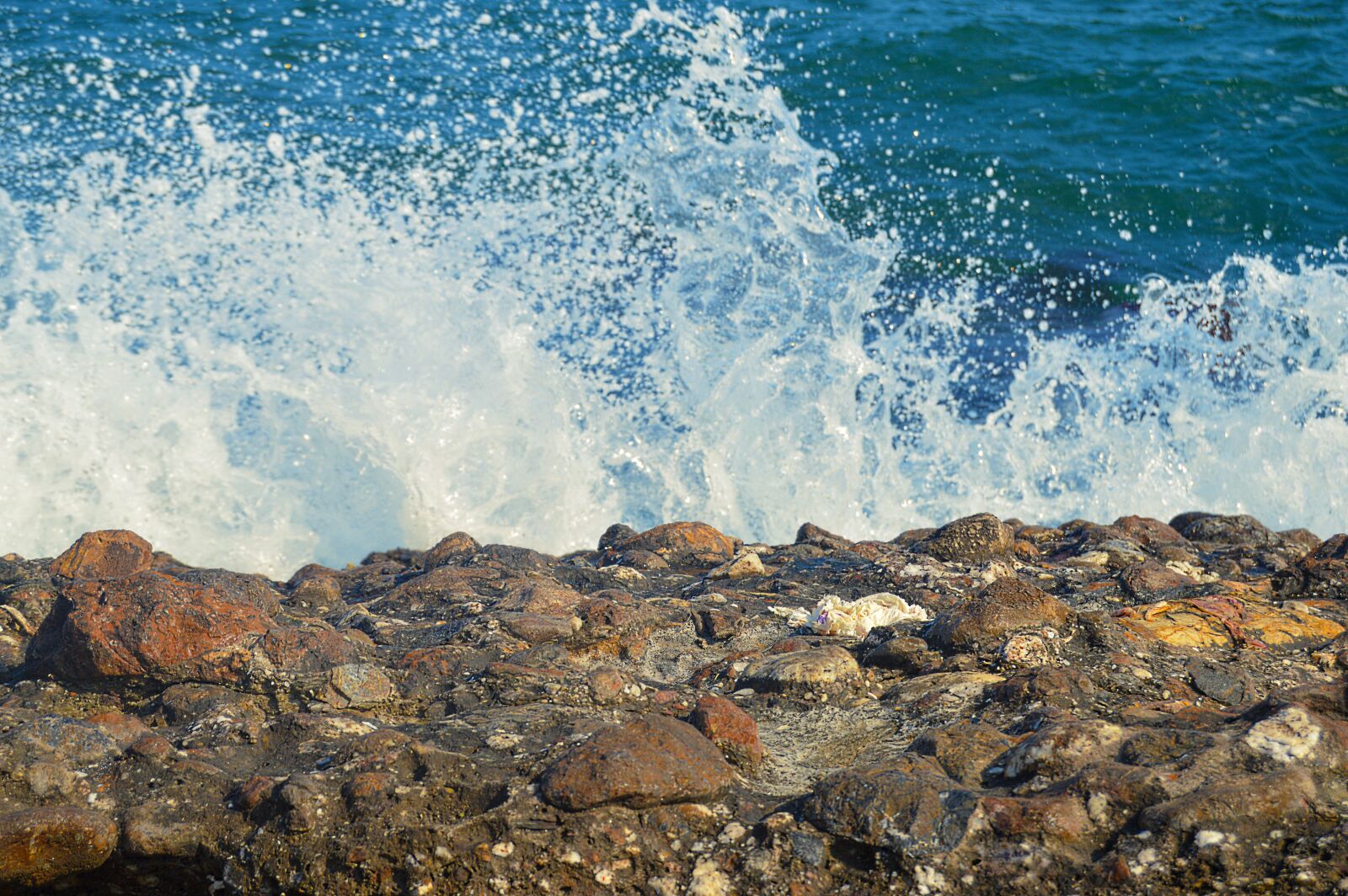 Nikon D3200 sample photo. Splash, sea, wave photography
