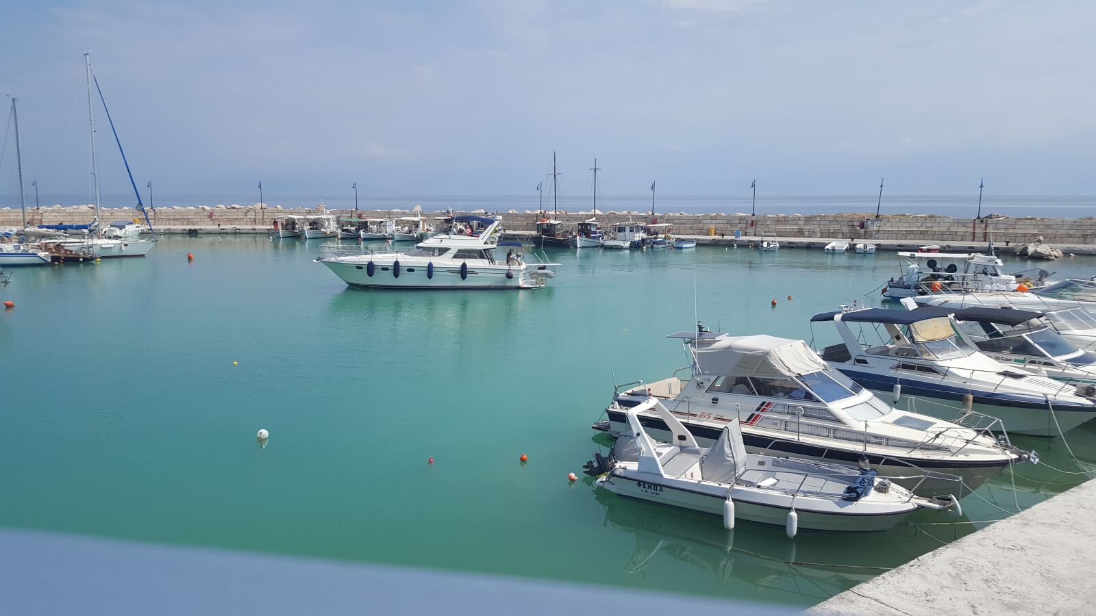 Samsung Galaxy S6 sample photo. Xilokastro, greece, boat photography