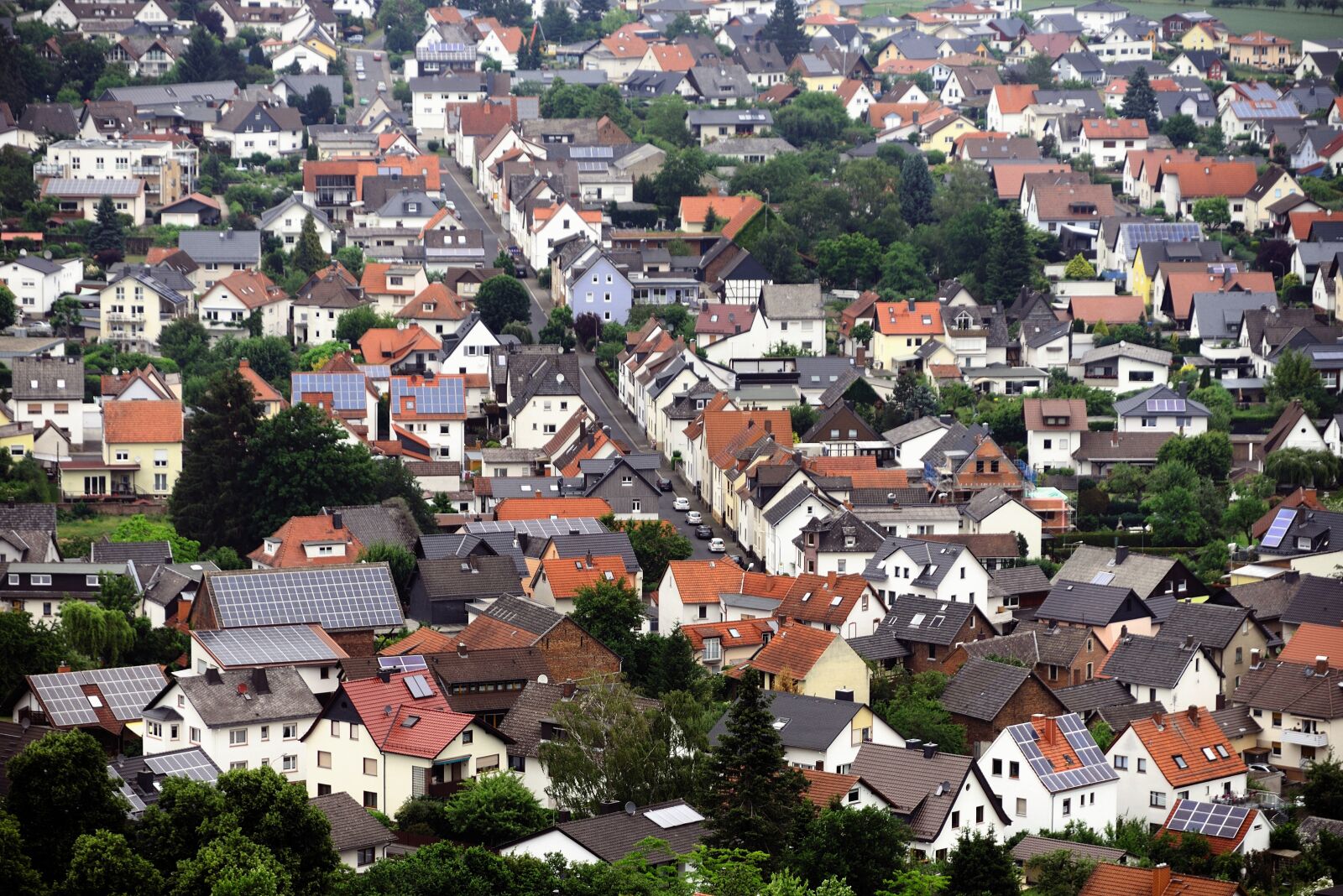 Nikon D610 sample photo. City, village, bird's eye photography