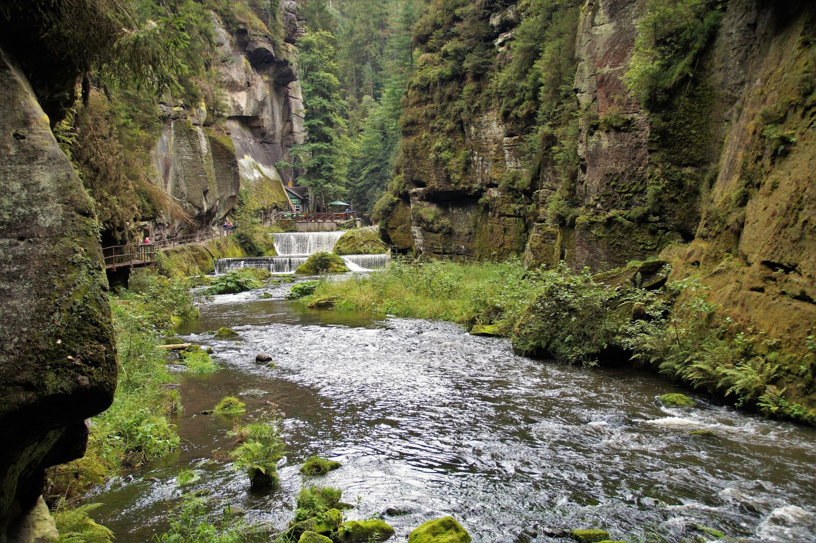 Sony SLT-A58 sample photo. Edmund gorge, czech switzerland photography