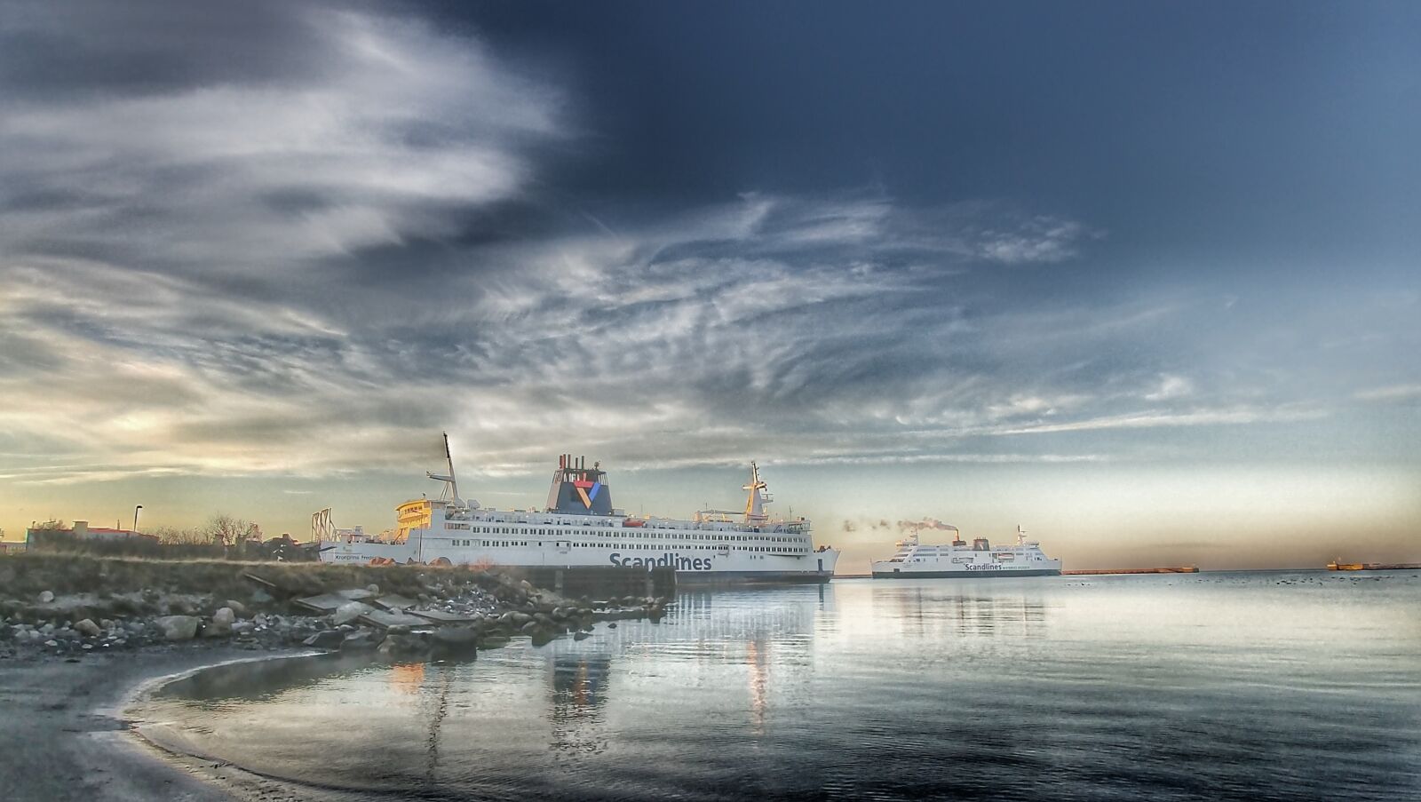 LG G6 sample photo. Scandlines, ferry, puttgarden photography