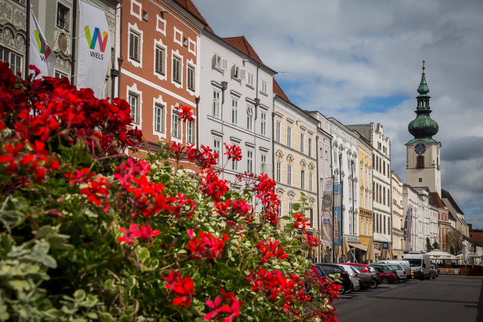 Canon EF 24-105mm F4L IS USM sample photo. Wels, city of wels photography