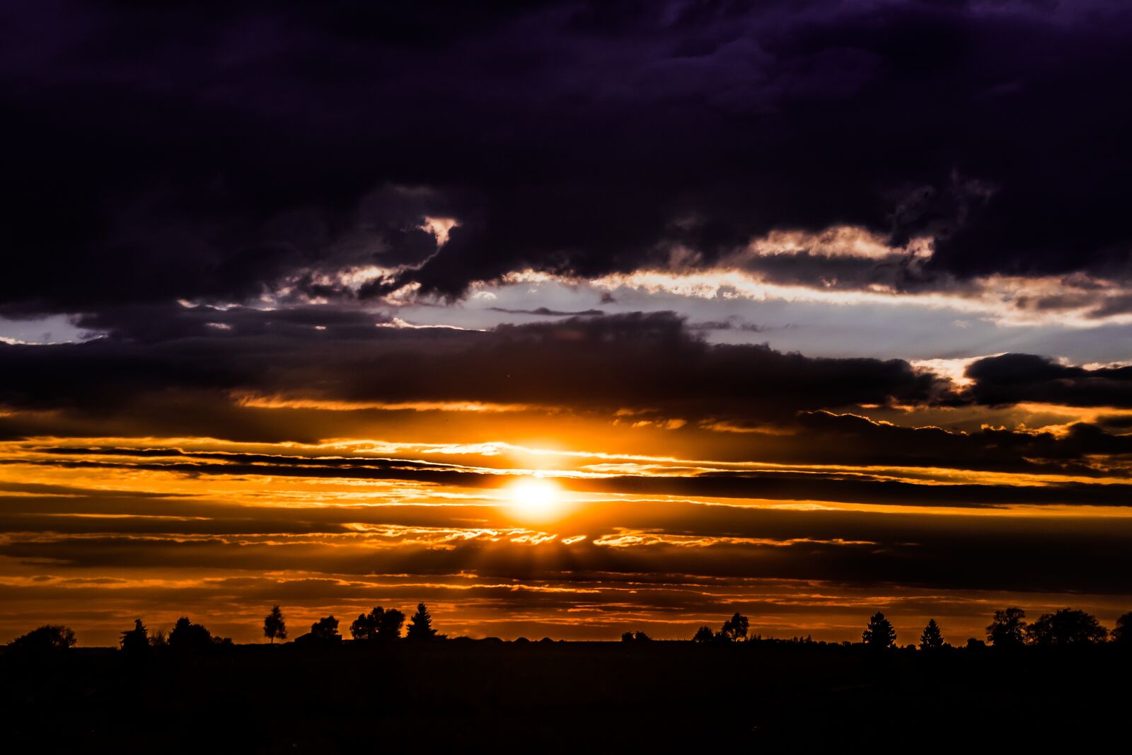 Canon EOS 750D (EOS Rebel T6i / EOS Kiss X8i) sample photo. Sunset, setting sun, abendstimmung photography