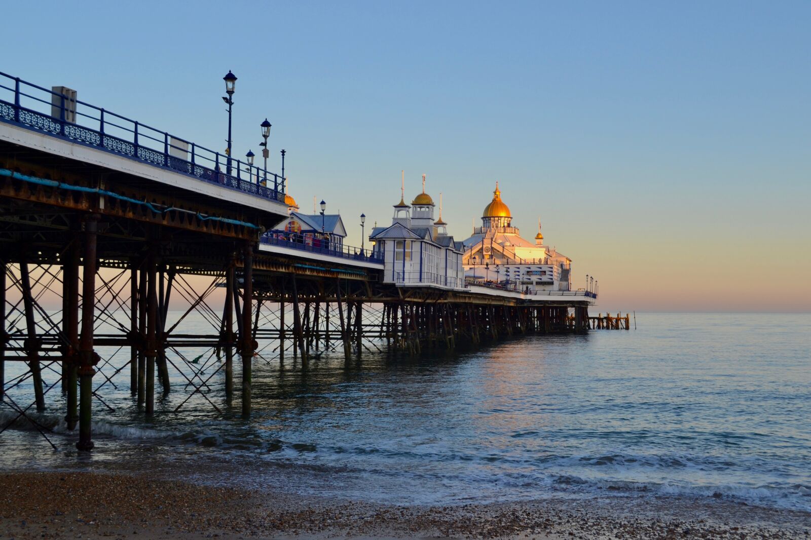 Nikon D3100 sample photo. Eastbourne, pier, eastbourne pier photography