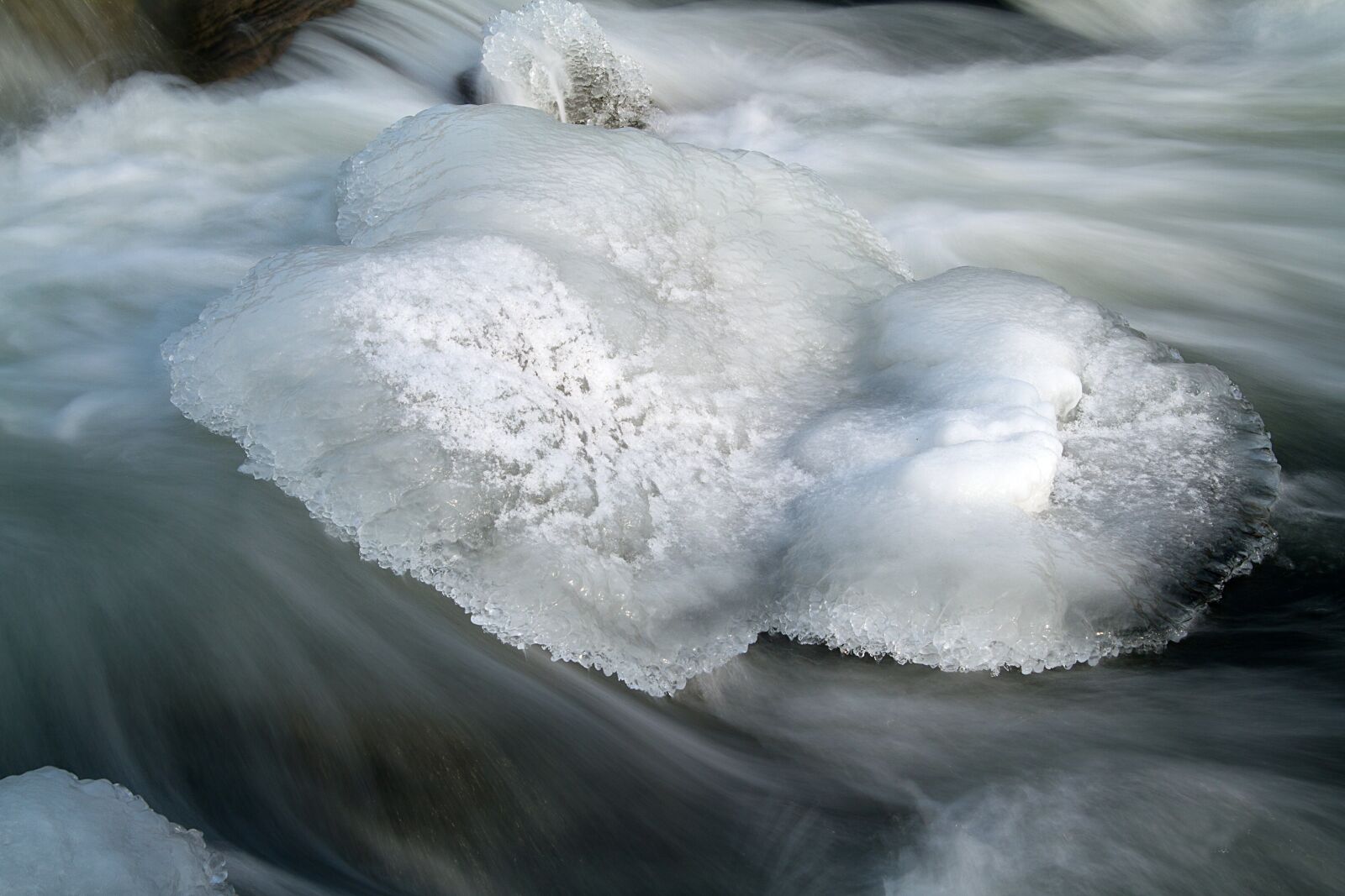 Canon EOS 7D sample photo. Ice on the saale photography