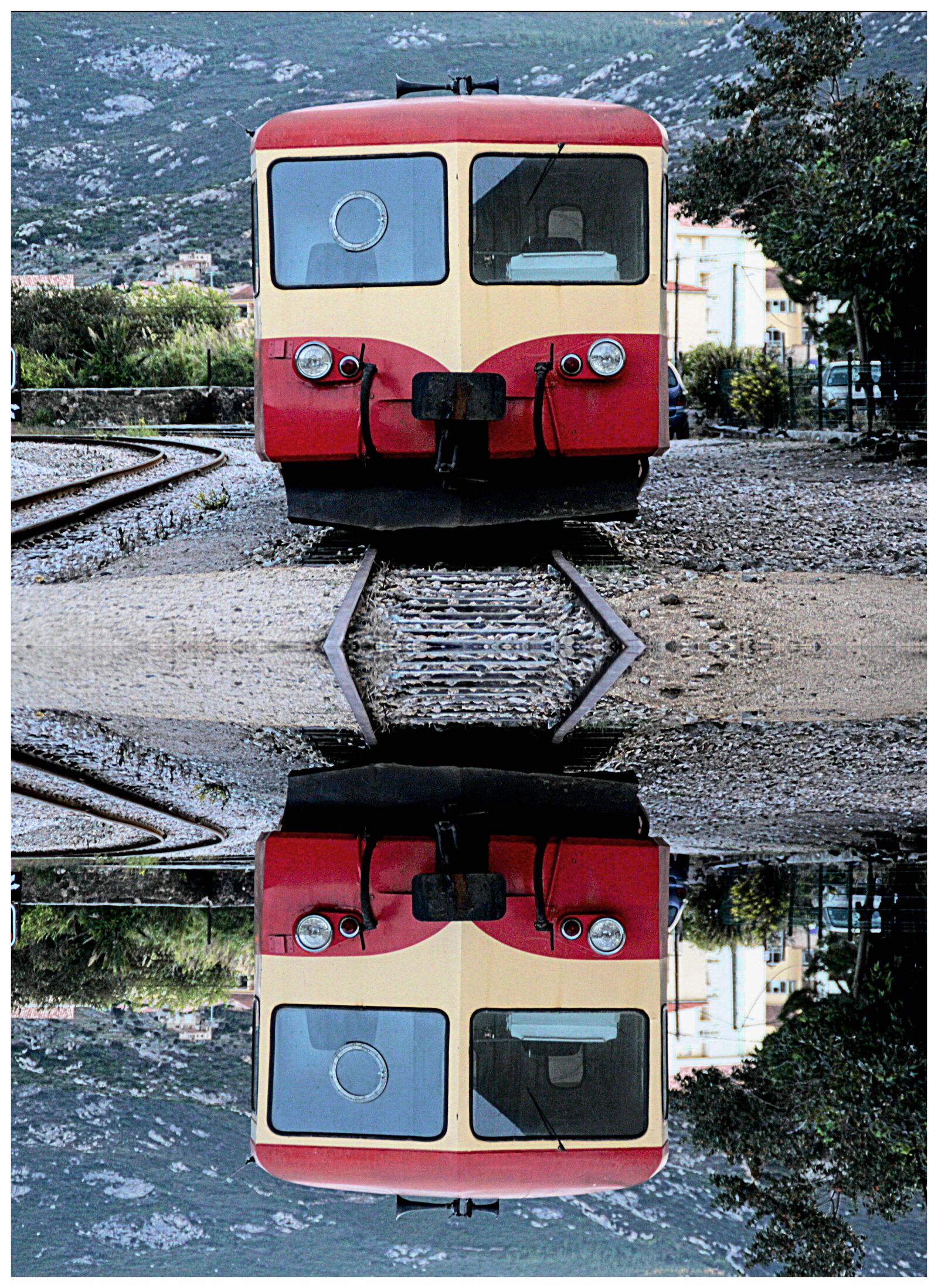 Canon EOS 500D (EOS Rebel T1i / EOS Kiss X3) sample photo. Train, traveler, corsican photography