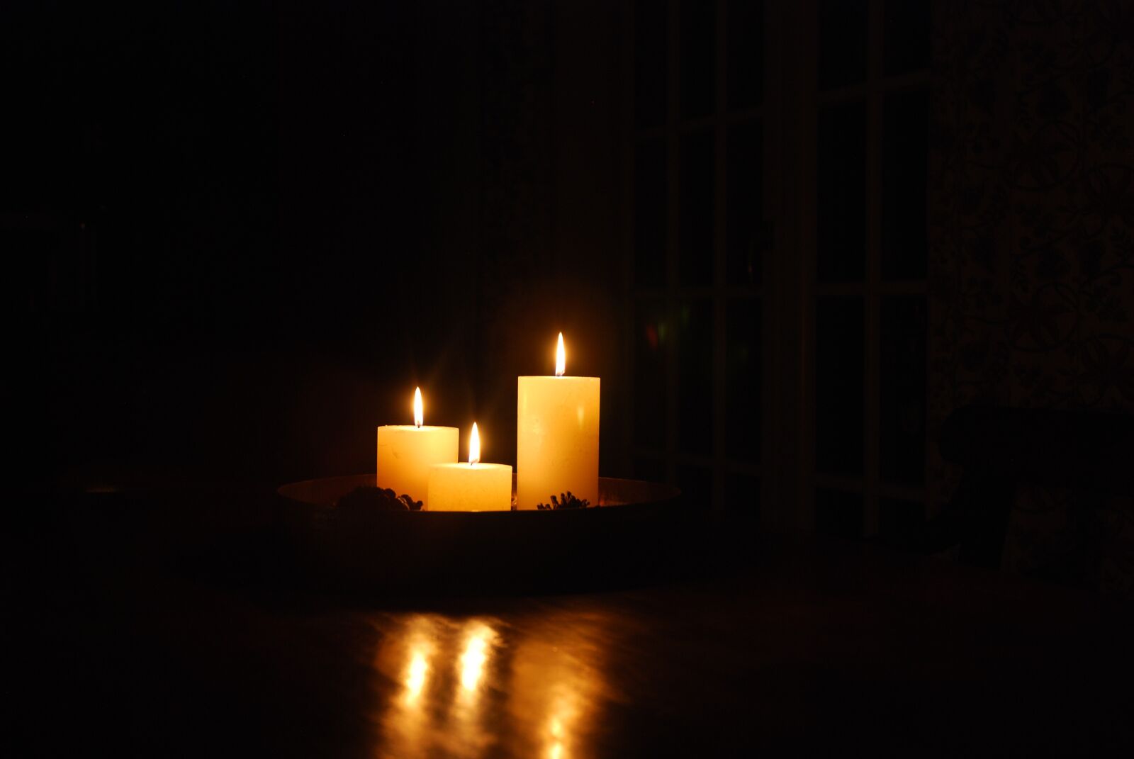 Nikon D80 sample photo. Candles, mood, background photography