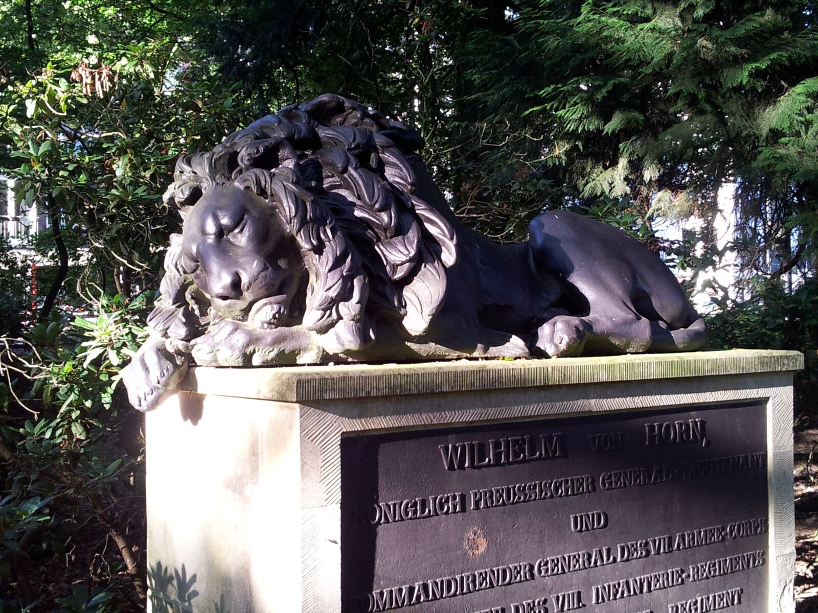Samsung Galaxy S2 sample photo. Monument, park, münster photography