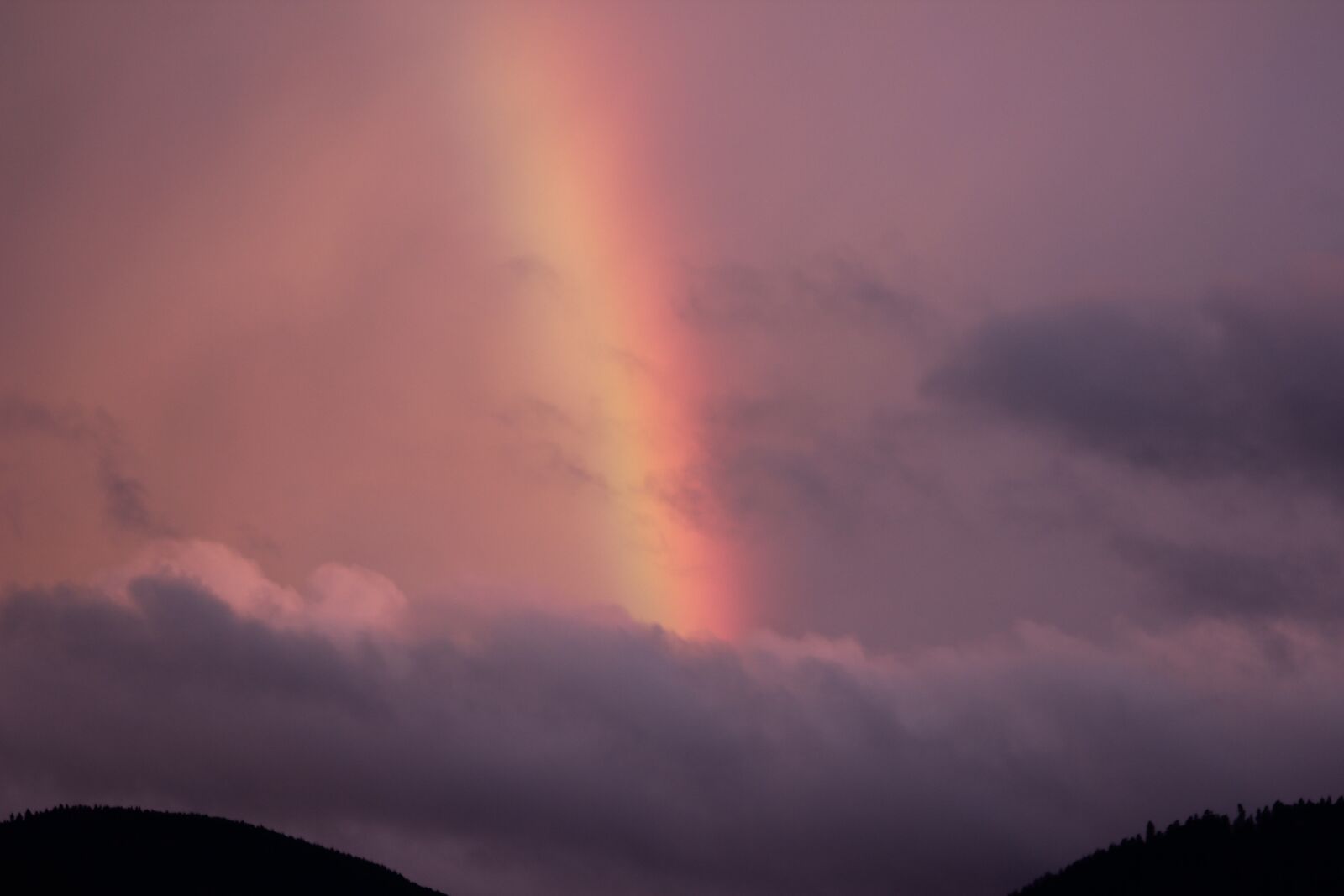 Canon EOS 600D (Rebel EOS T3i / EOS Kiss X5) sample photo. Rainbow, sky, nature photography