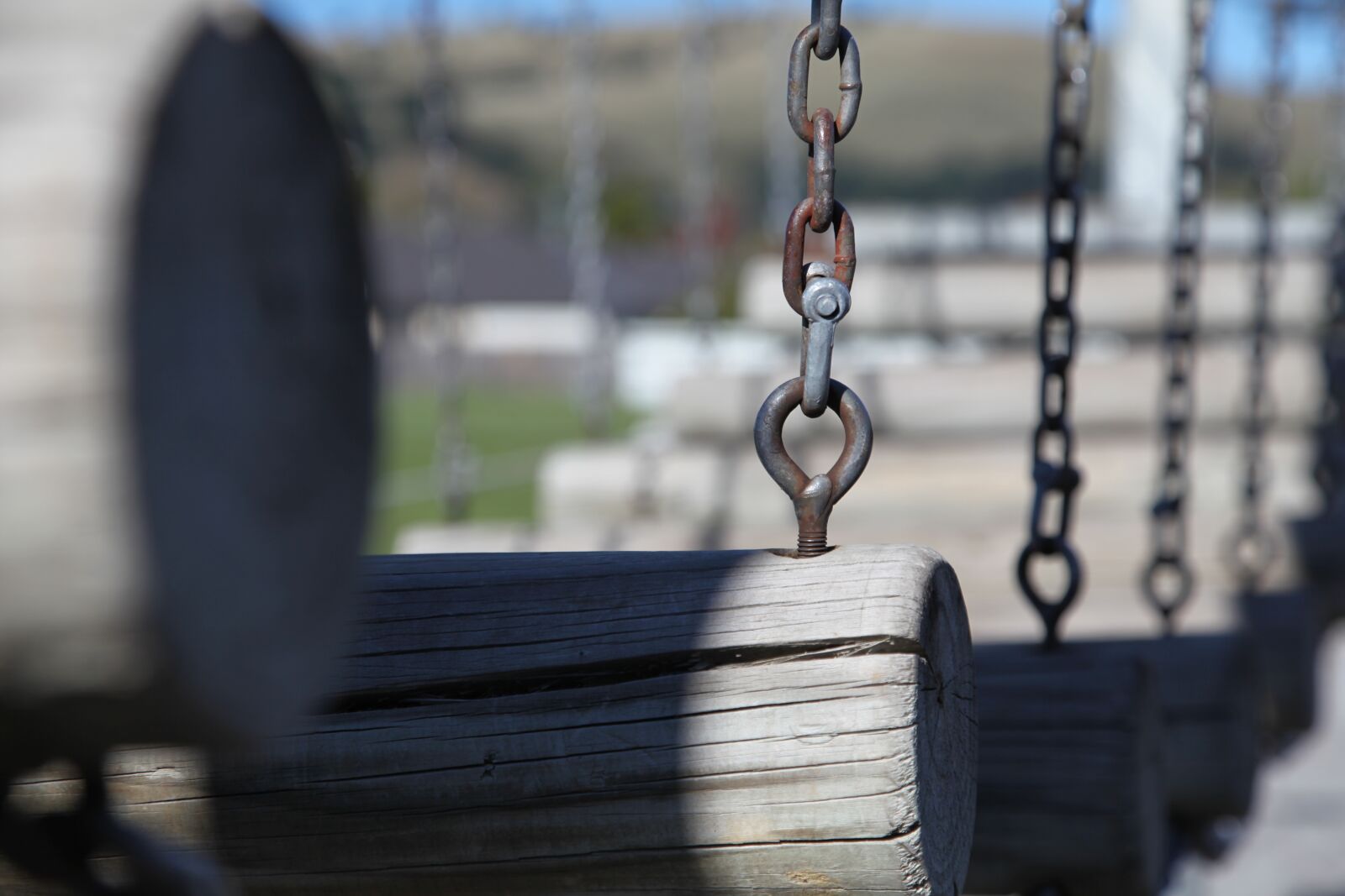Canon EOS 5D Mark II sample photo. Swing, play, wood photography